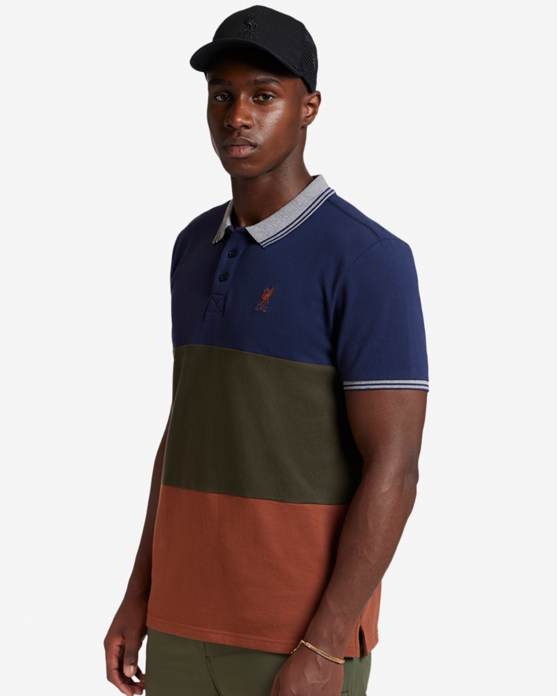 LFC Herre Colour Block Polo - Image 2