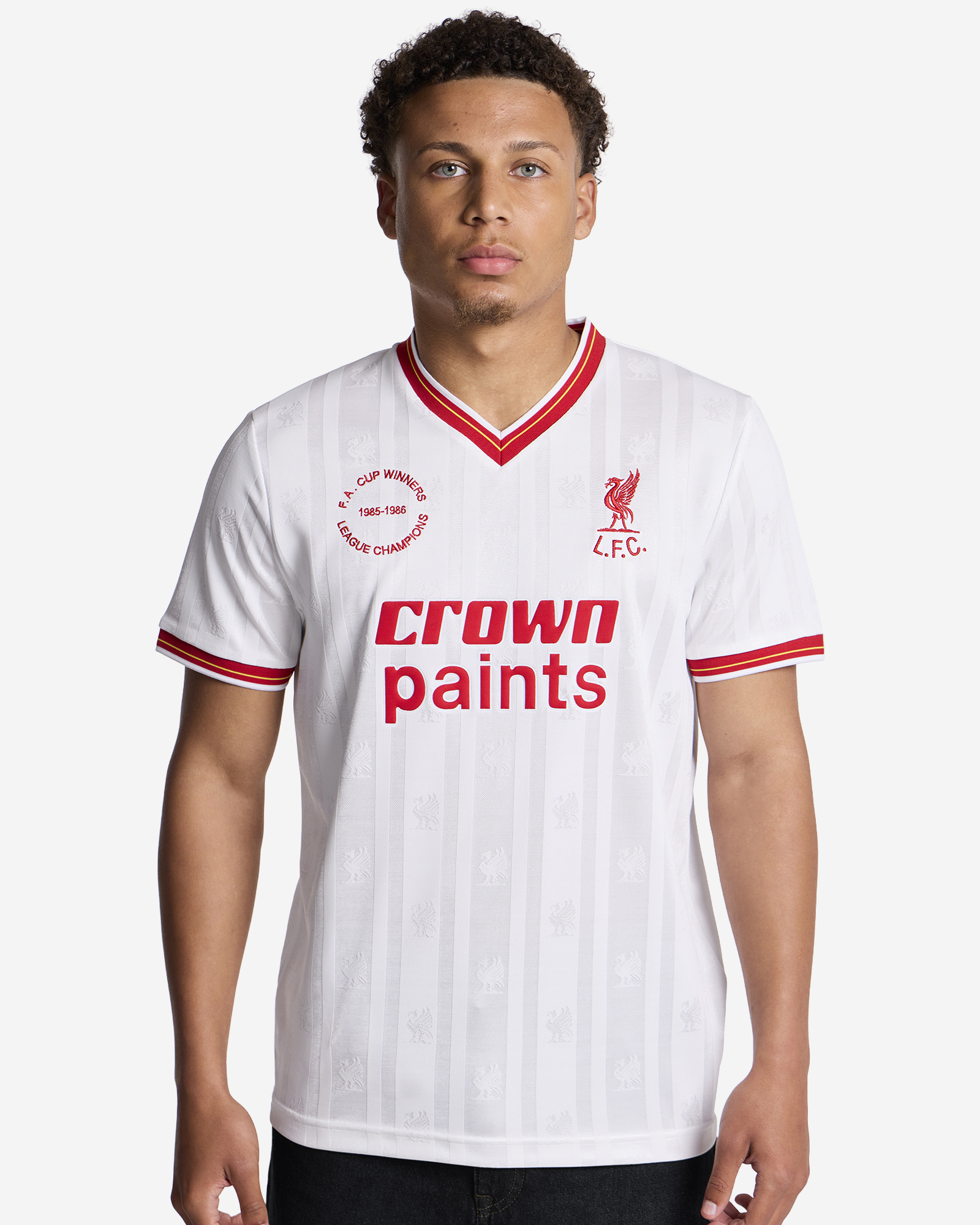 LFC Retro Mens 1986 Away Shirt