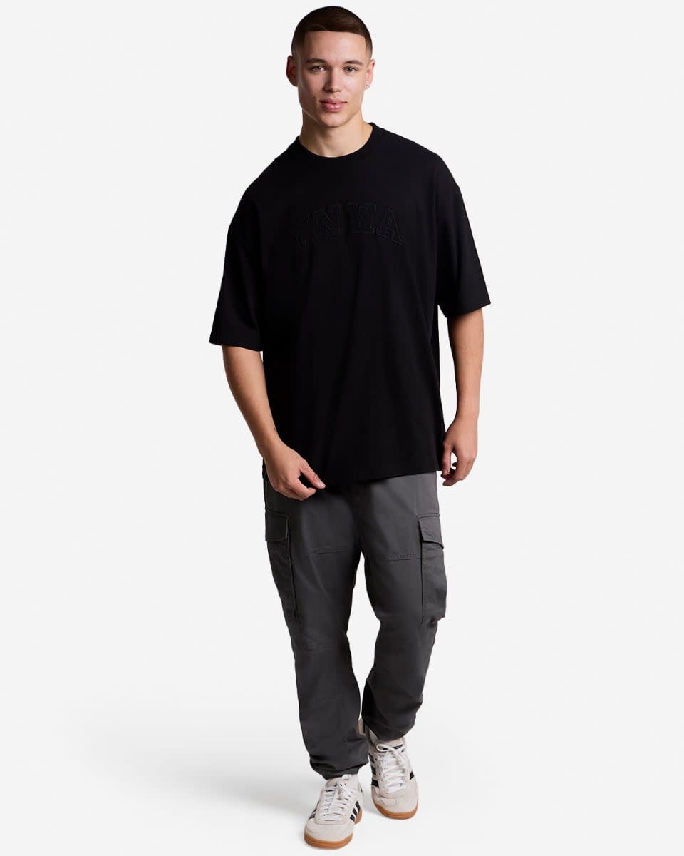 LFC Mens YNWA Applique Tee Black - Image 3