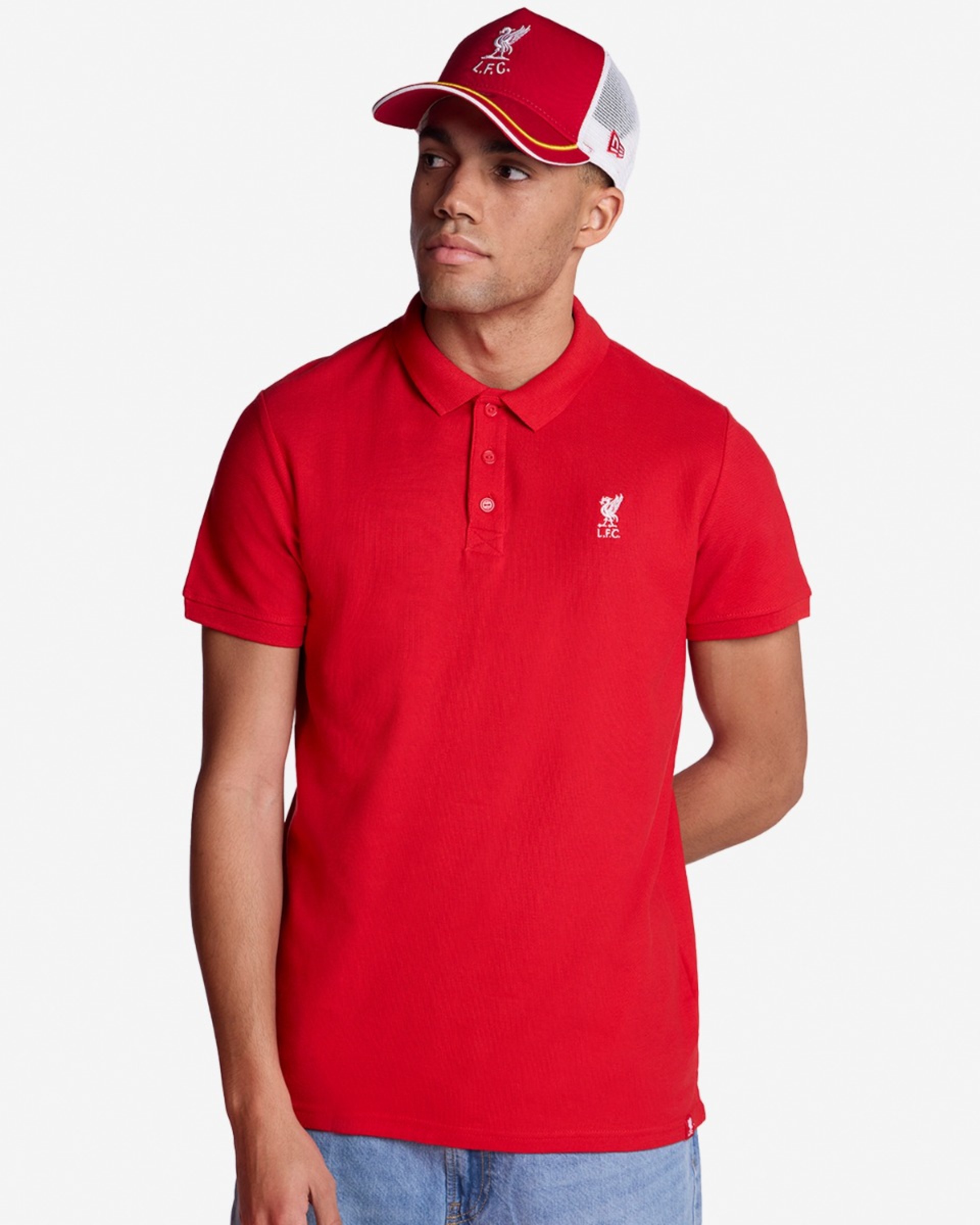เสื้อโปโลสีแดง LFC คอนนินส์บี - Image 1