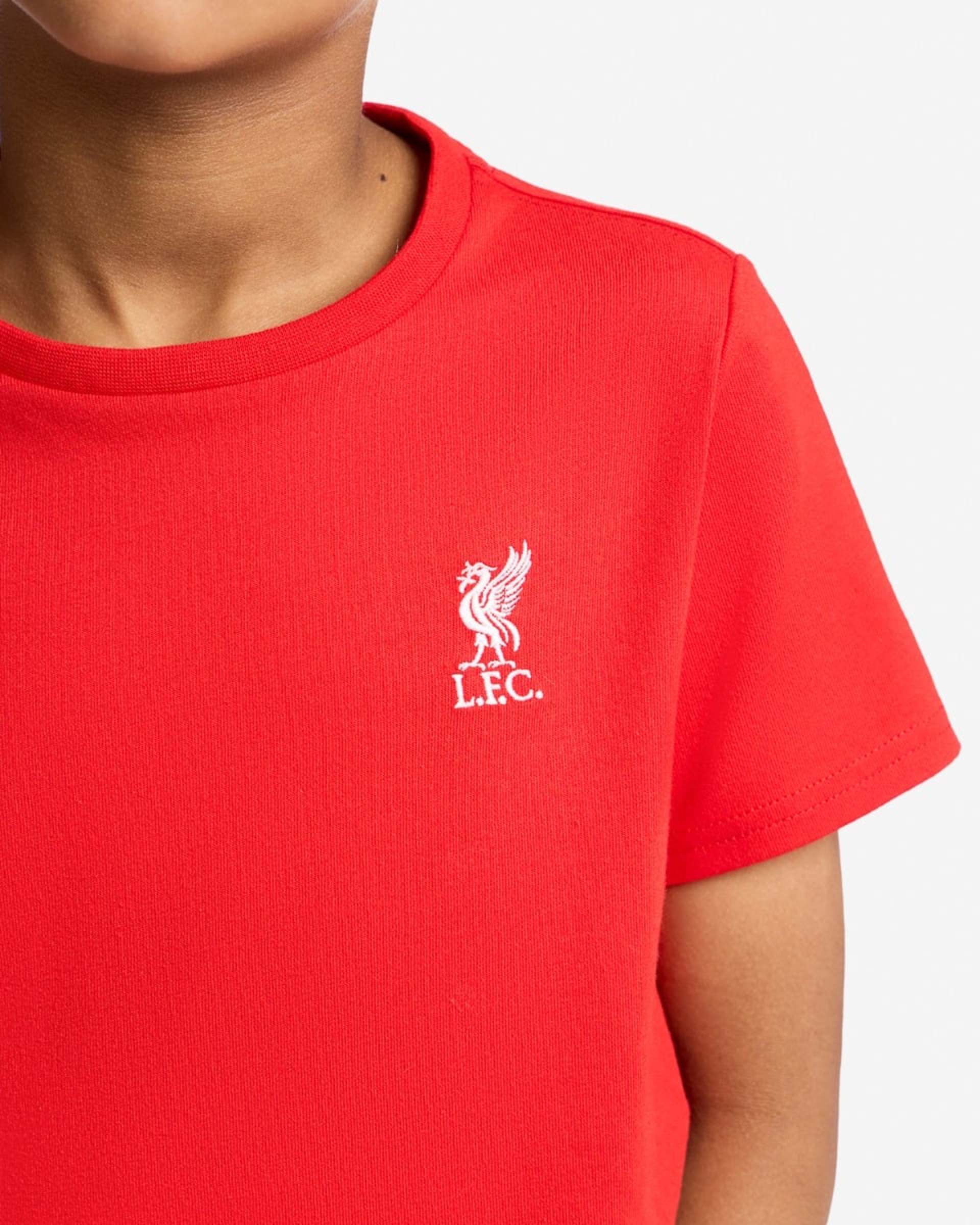 เสื้อยืด LFC เด็กทารก ลิเวอร์เบิร์ด สีแดง - Image 2