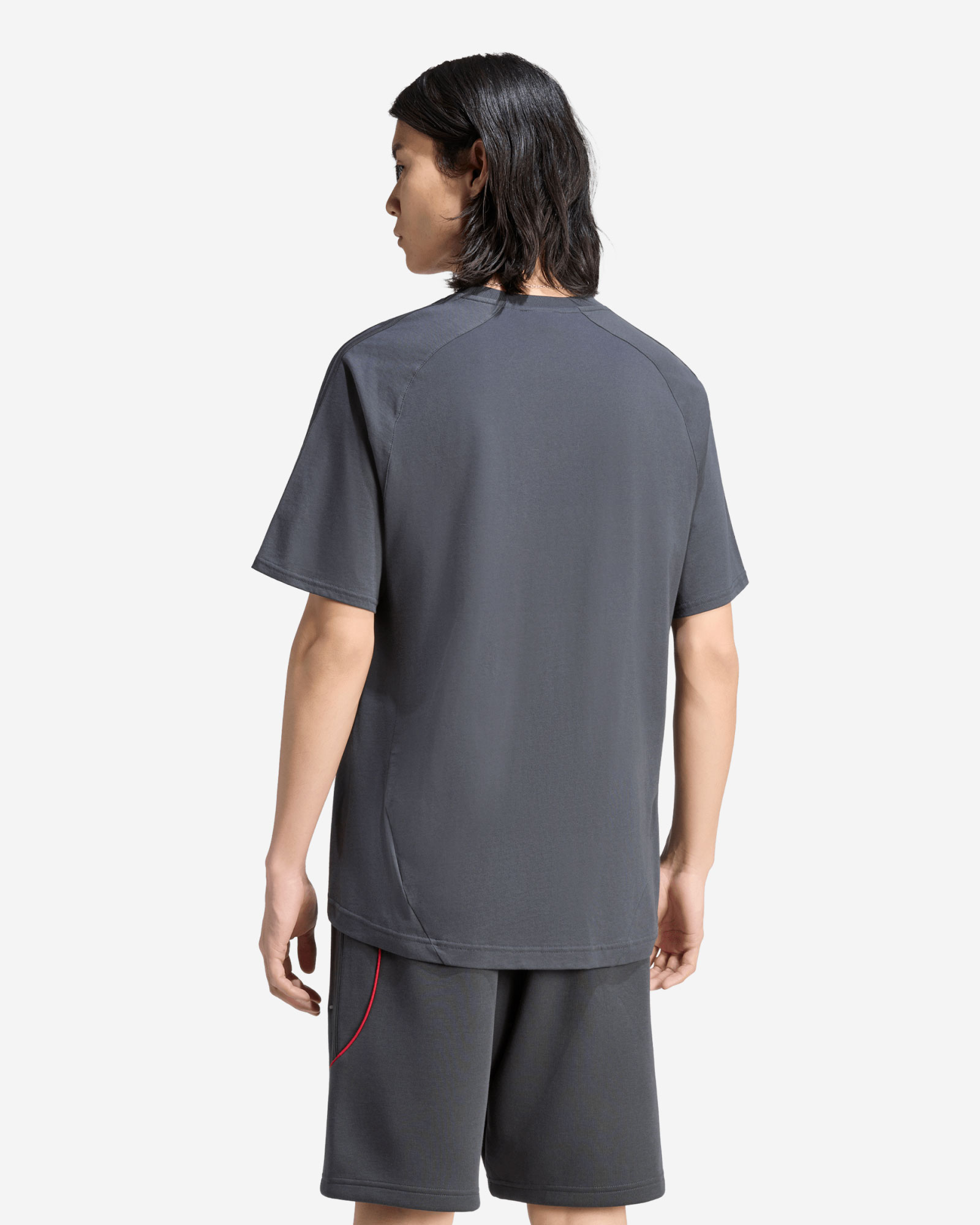 T-shirt à manches courtes LFC adidas Teamgeist 26 pour homme gris foncé - Image 2