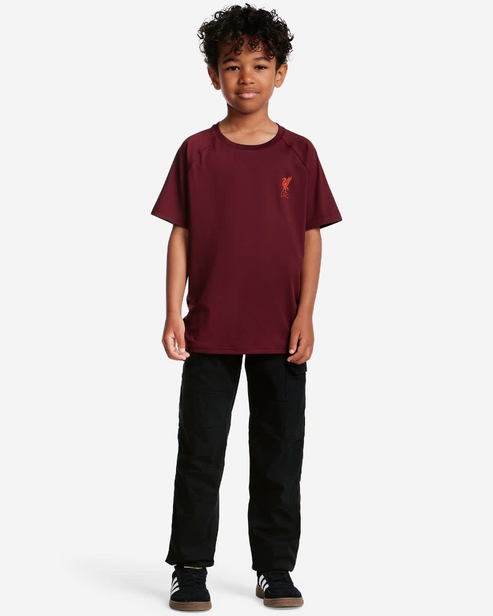 LFC Infants Raglan Tee Dark Red - Image 1