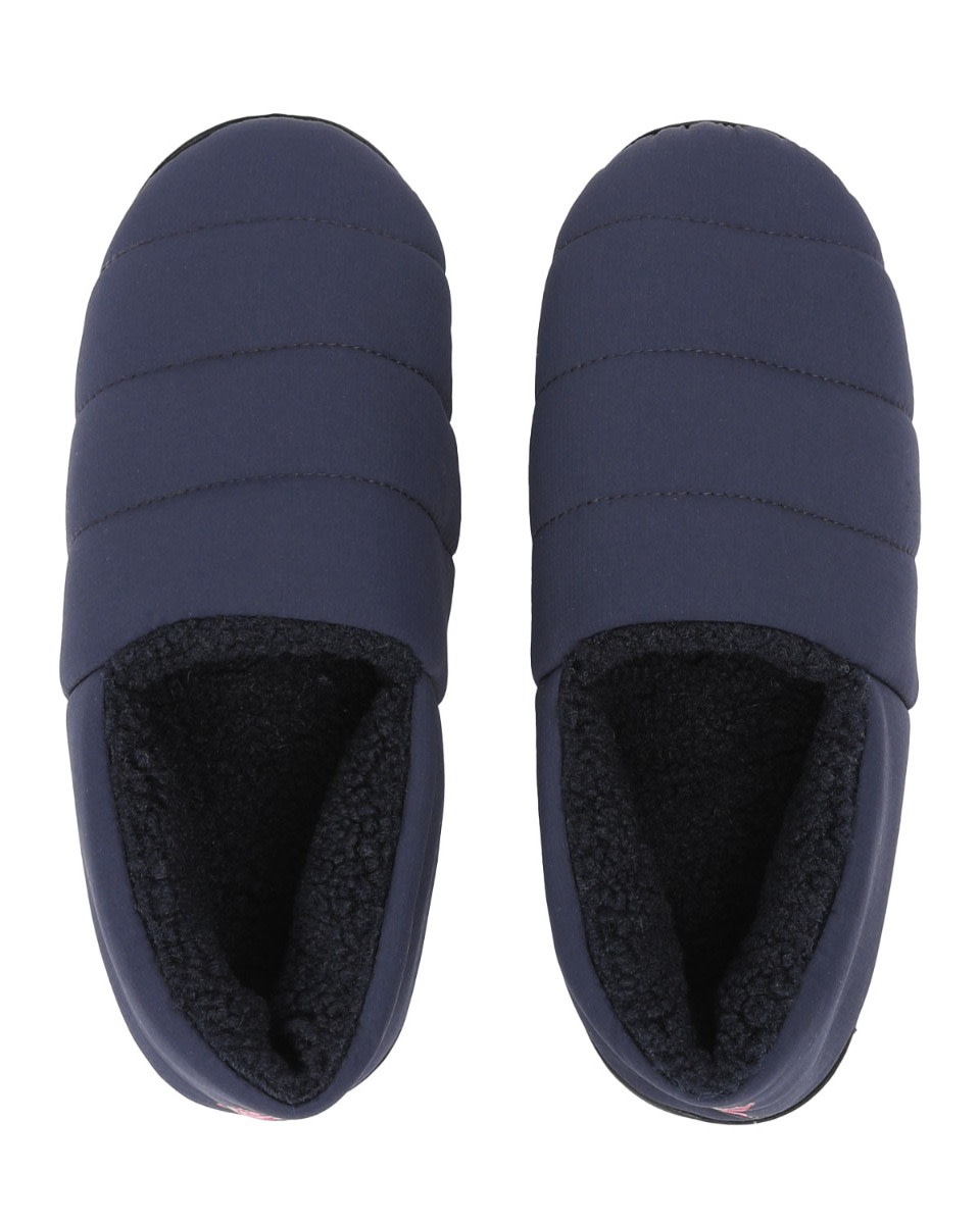 LFC Mens Quilted Slippers Navy - Image 2