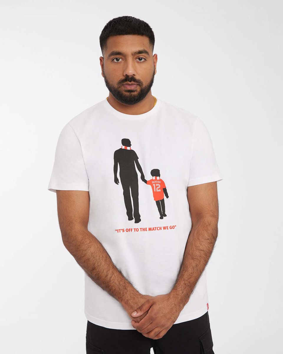 LFC Vuxna Owen McVeigh Foundation T-shirt Vit - Image 1