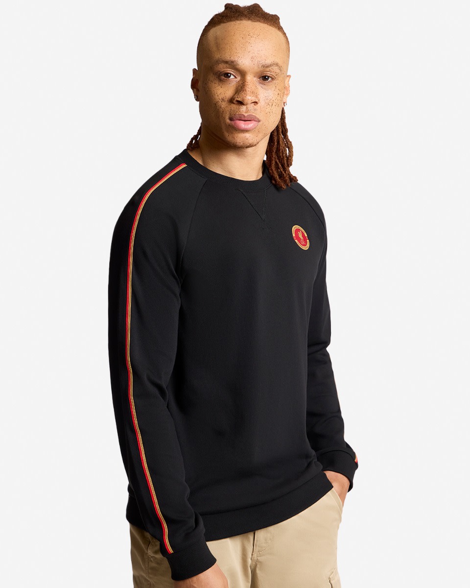 LFC EST. 1892 Voksne Raglan Crew Sort - Image 1