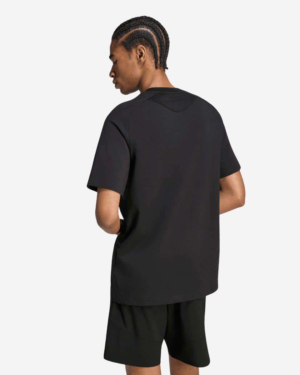 LFC adidas Mens Tiro Travel Tee Black - Image 2