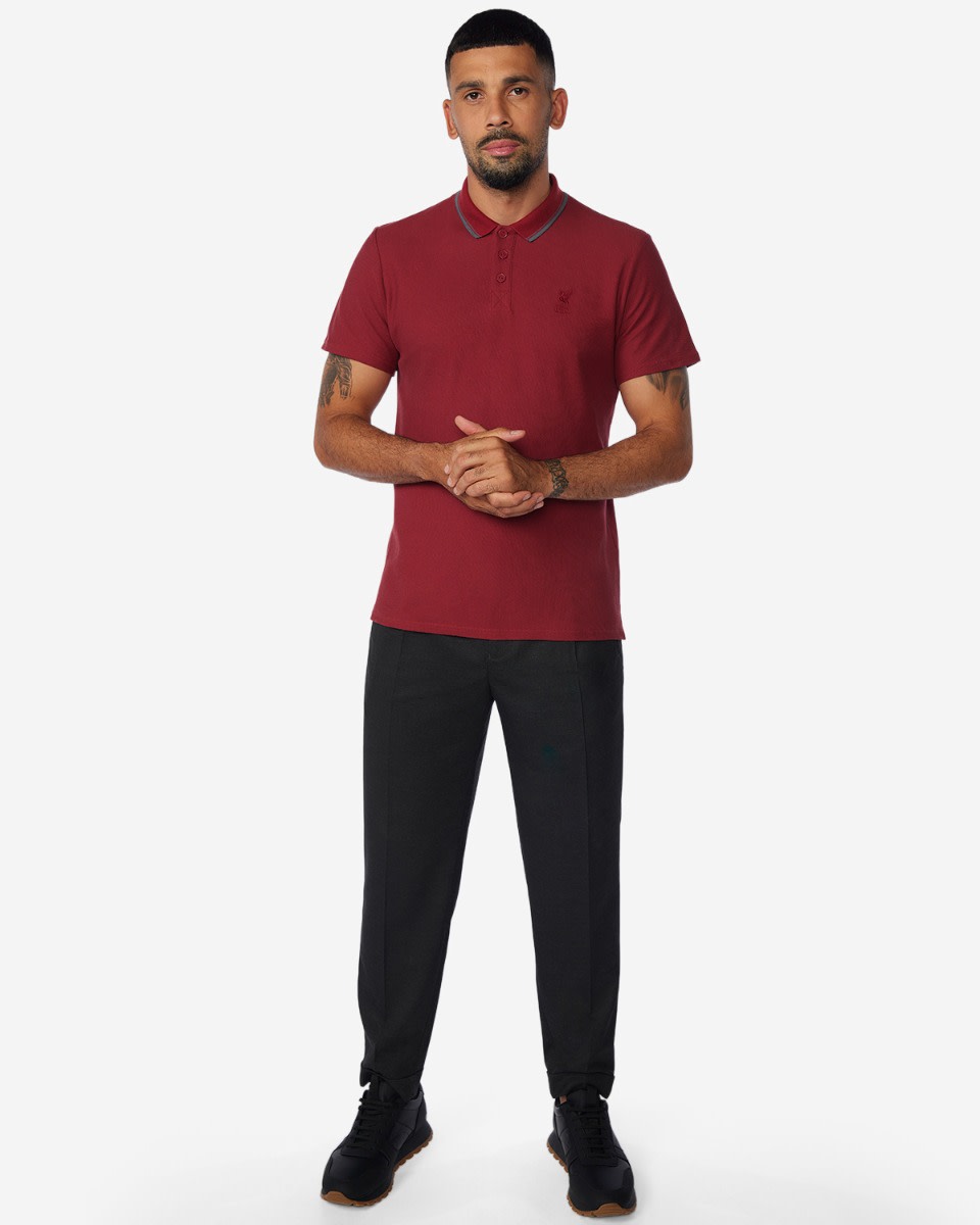 LFC Mens Firma Polo Red - Image 4