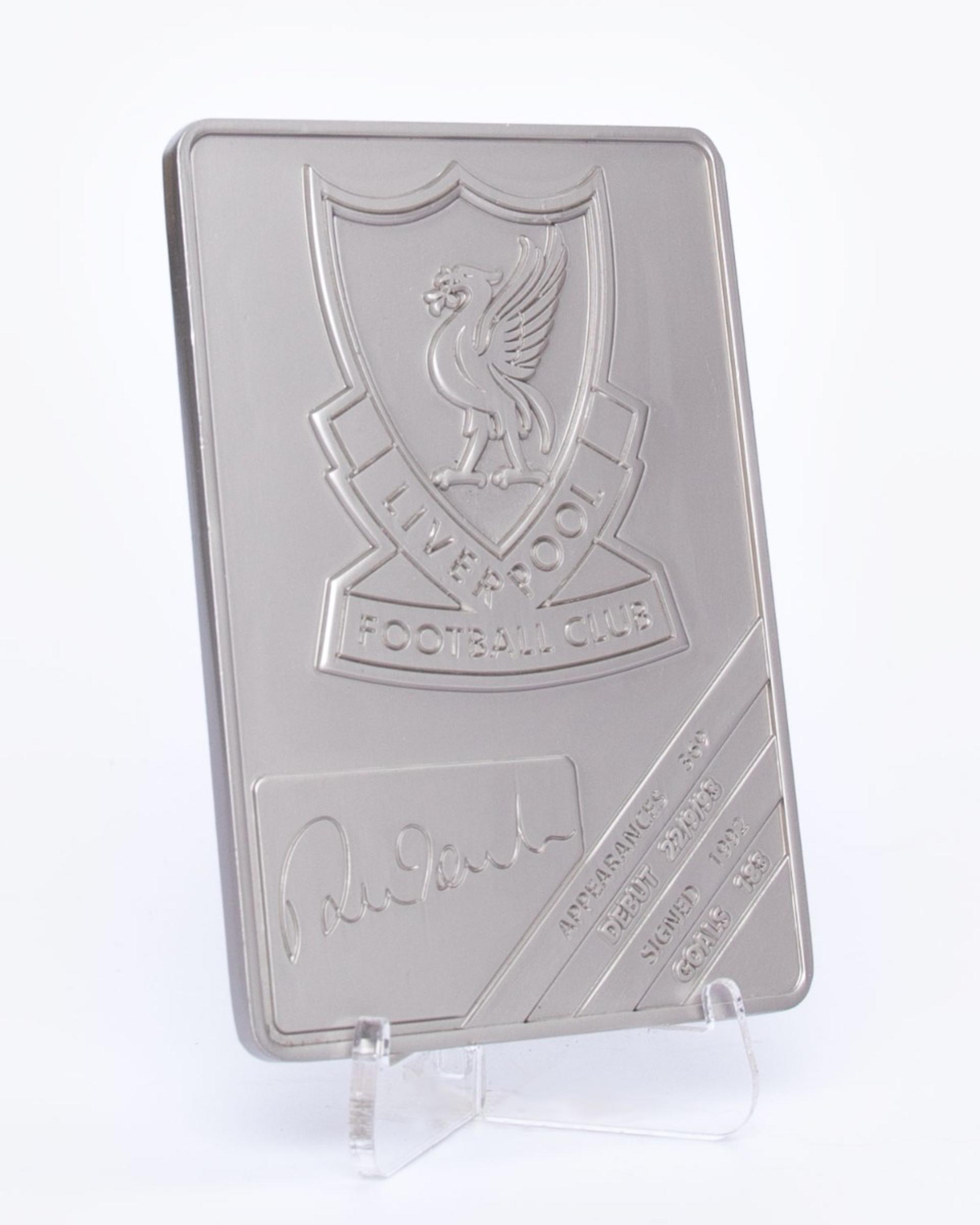 Lingote coleccionable LFC Fowler - Image 2