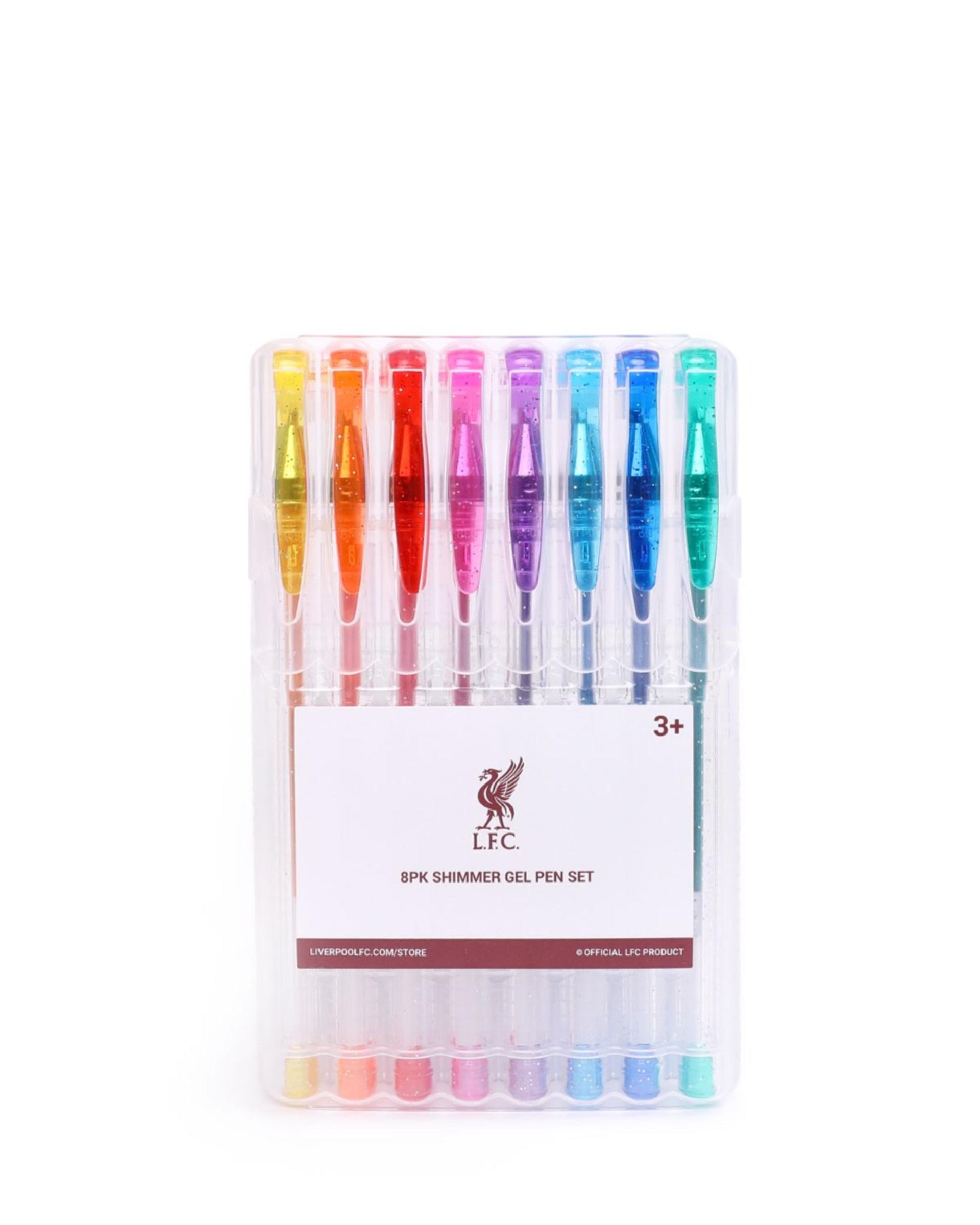 Ensemble de 8 stylos à encre gel LFC Shimmer - Image 1