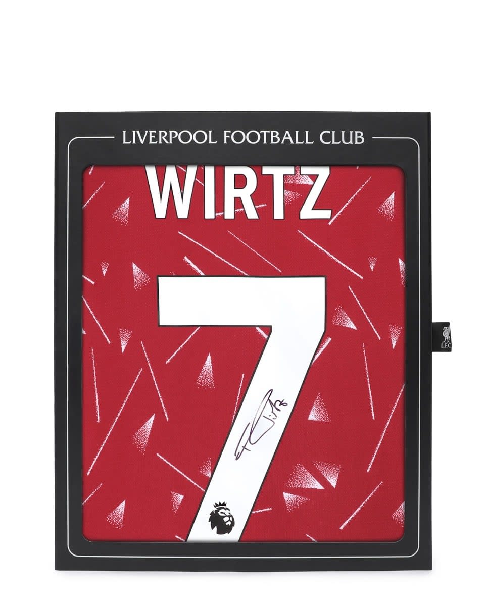 LFC signeret 26/27 Wirtz bokseskjorte - Image 1