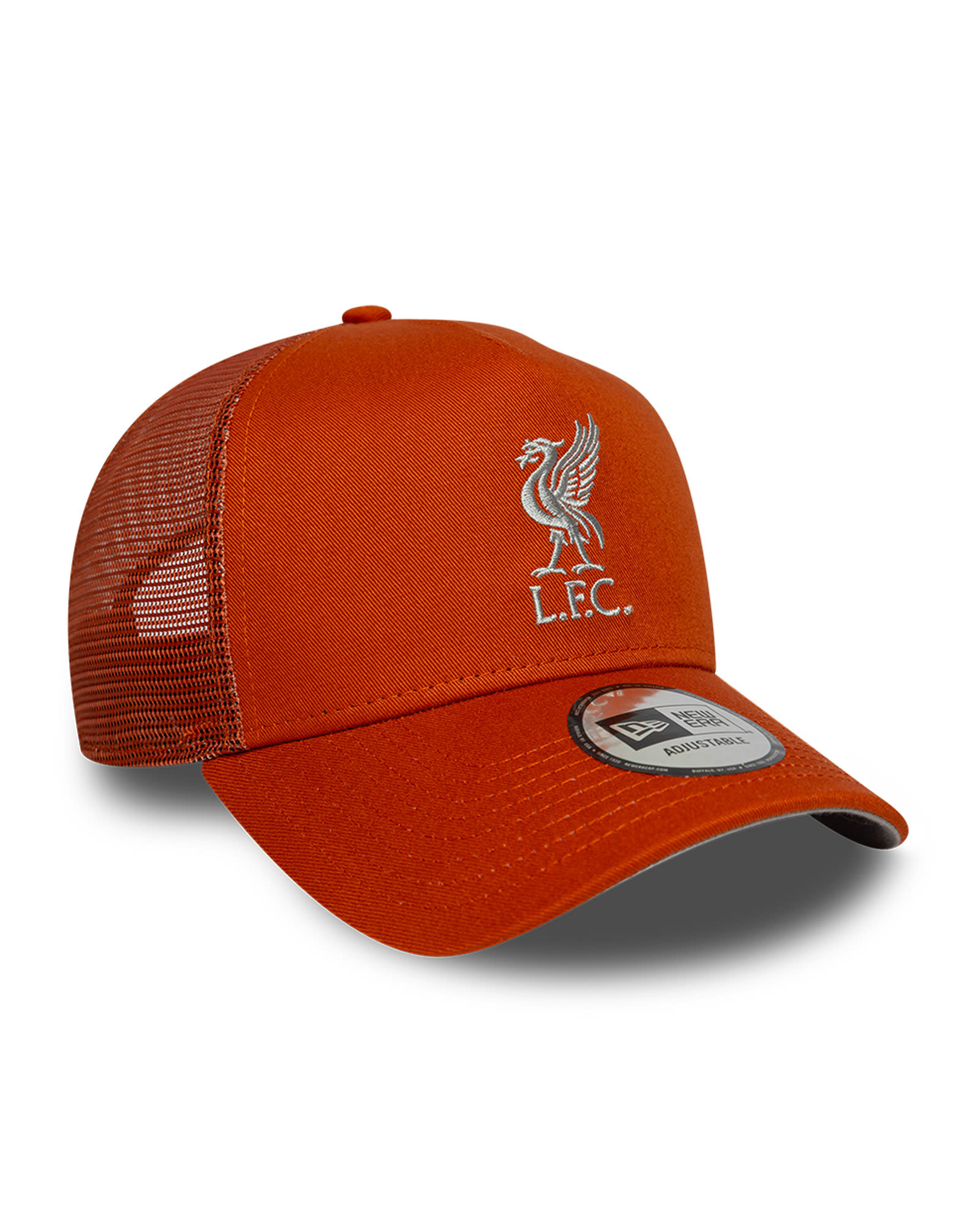 LFC New Era Adults Trucker Crest Cap Warm Flame - Image 2