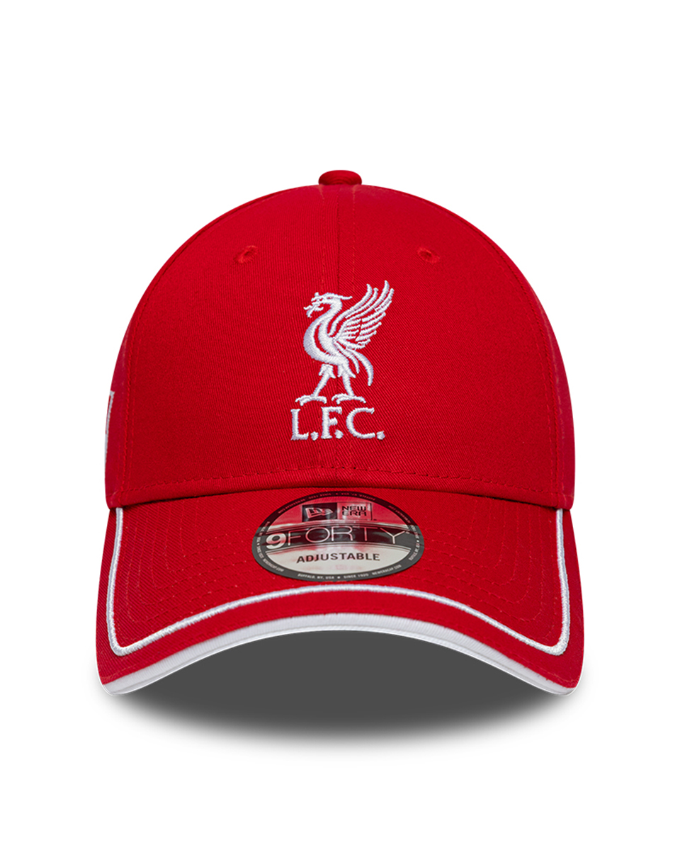 LFC New Era Adults Singapore 9FORTY Cap Red - Image 4