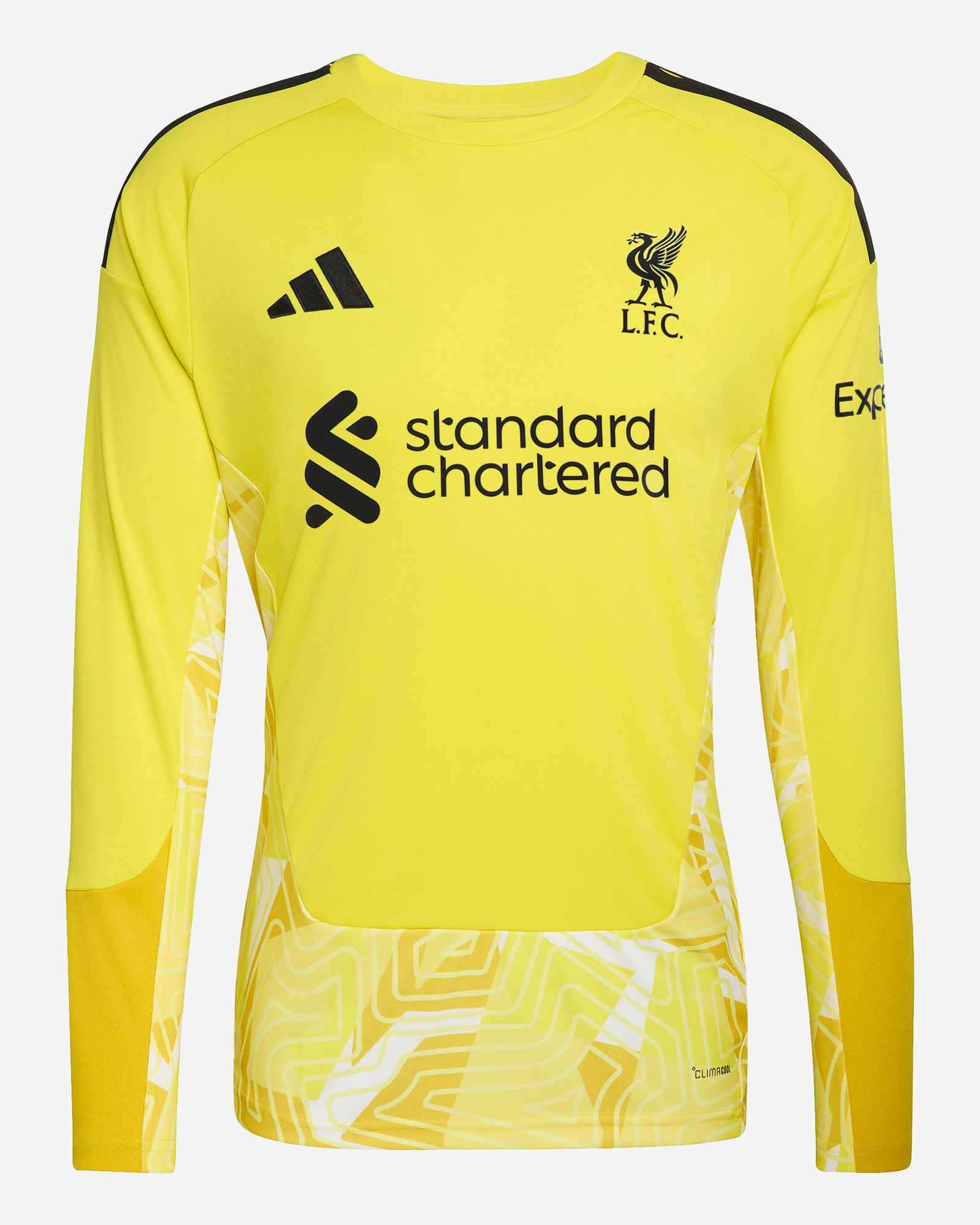 LFC 阿迪达斯男式 26/27 Tiro 守门员长袖球衣黄色 - Image 1