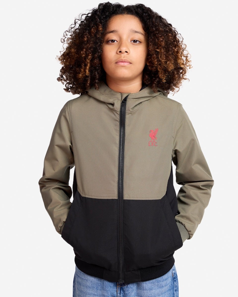 LFC Spædbørn Farveblok Windcheater Khaki - Image 1