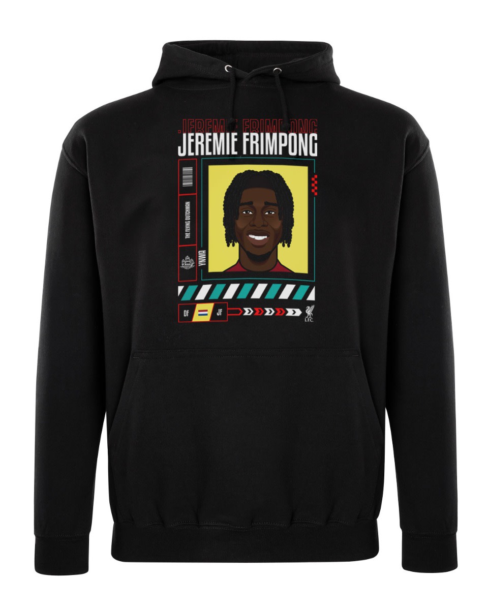 LFC Adults Frimpong Graphic Hoody Black - Image 1