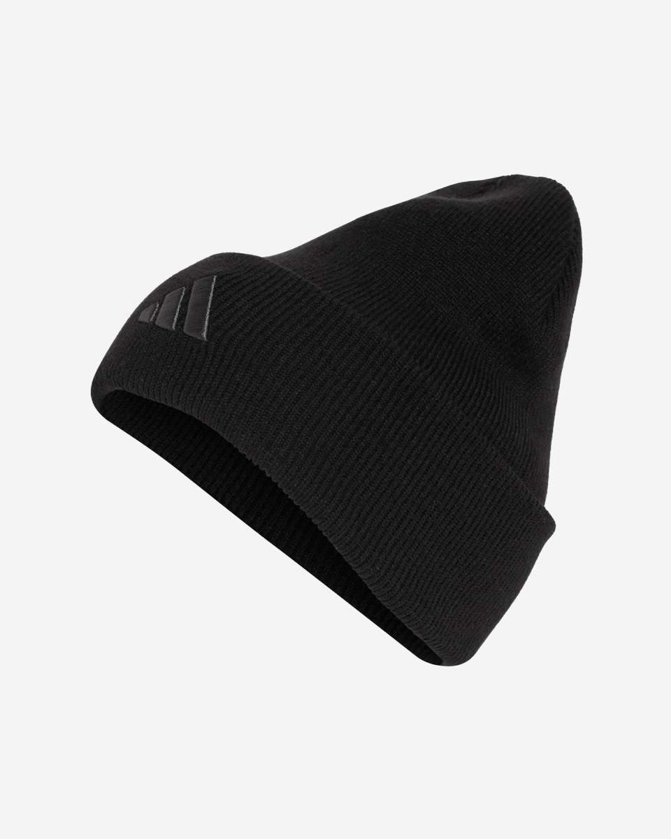 LFC adidas Woolie Beanie Black & Grey Six - Image 1