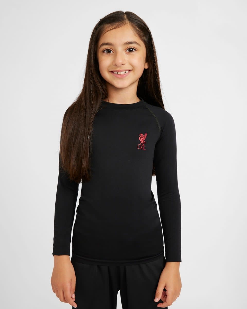 LFC Infant Long Sleeve Seamless Tee Black - Image 4