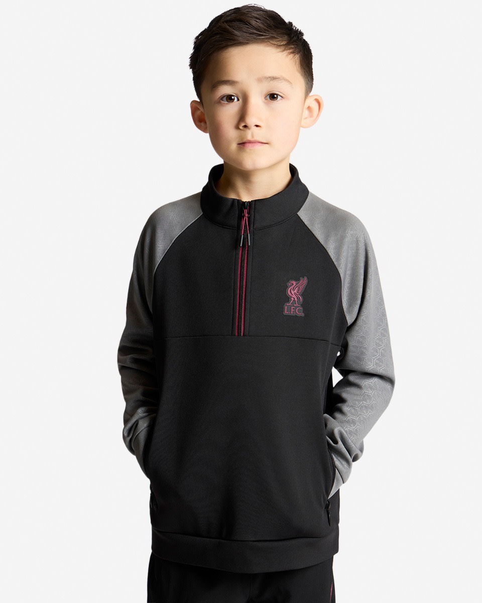LFC Juniors Tracksuit Black - Image 4