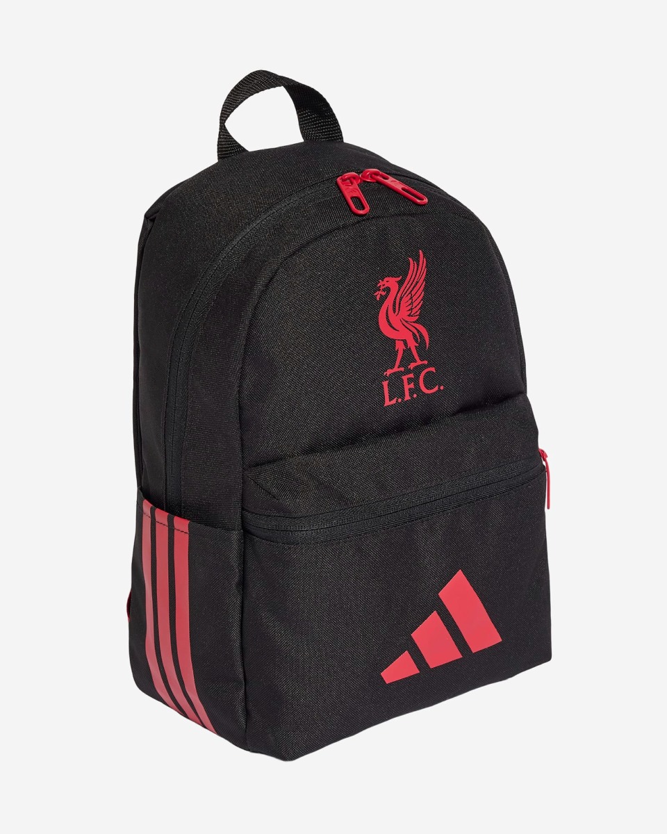 LFC adidas Youth Ryggsäckar Svart & Jordgubbsröd - Image 3