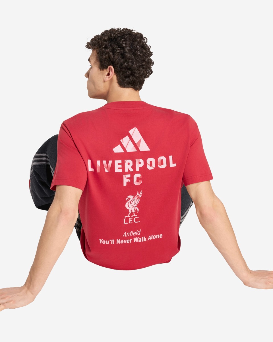 LFC adidas Herr 26/27 Stadium Graphic Tee Active Rödbrun - Image 4