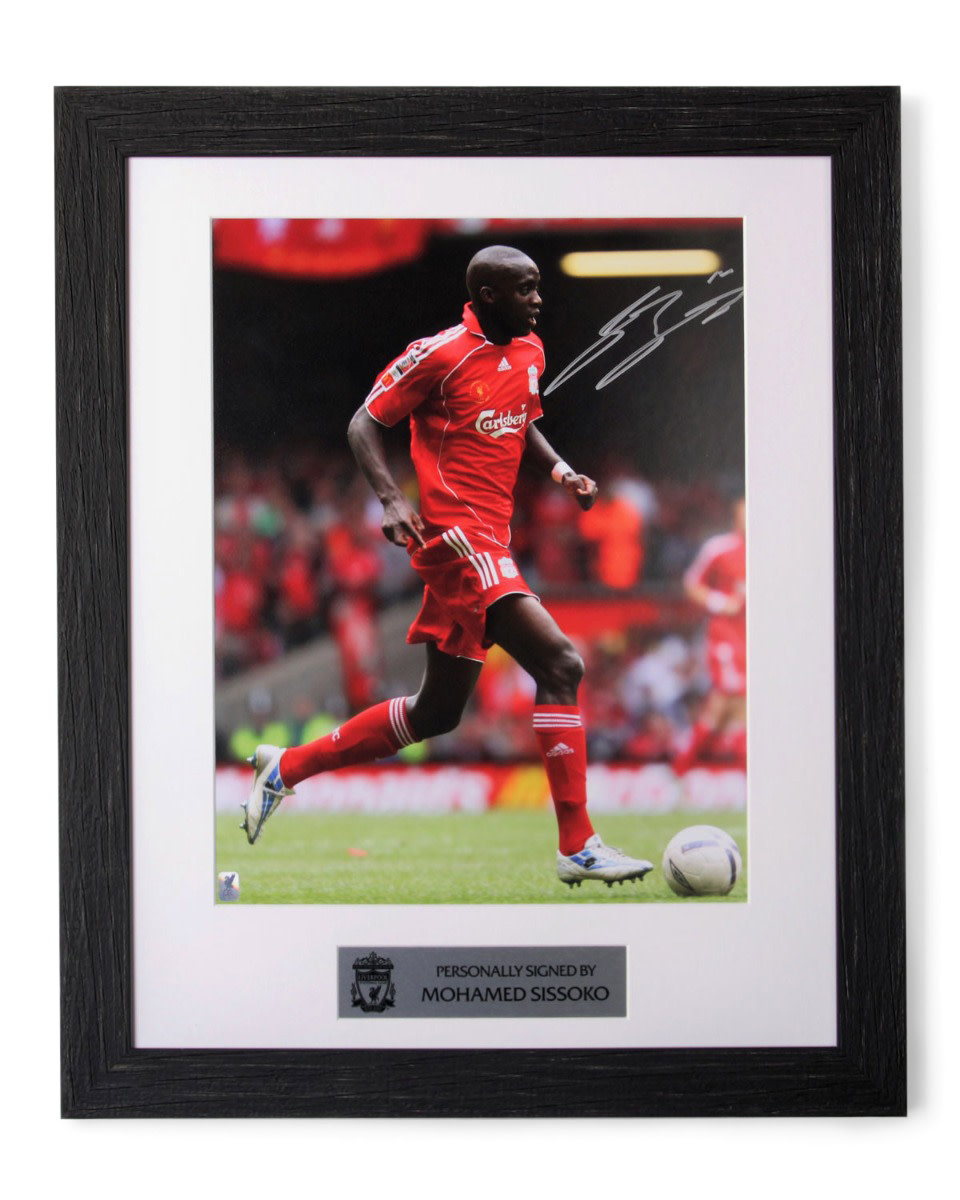 Von LFC signiertes Sissoko-Bild - Image 1