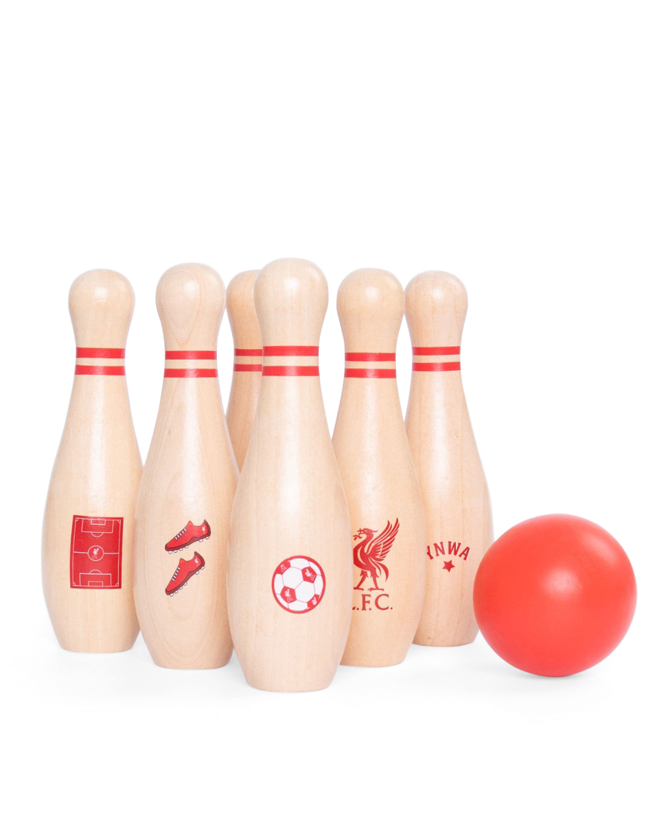 LFC träkeglor och bowlingskål - Image 1