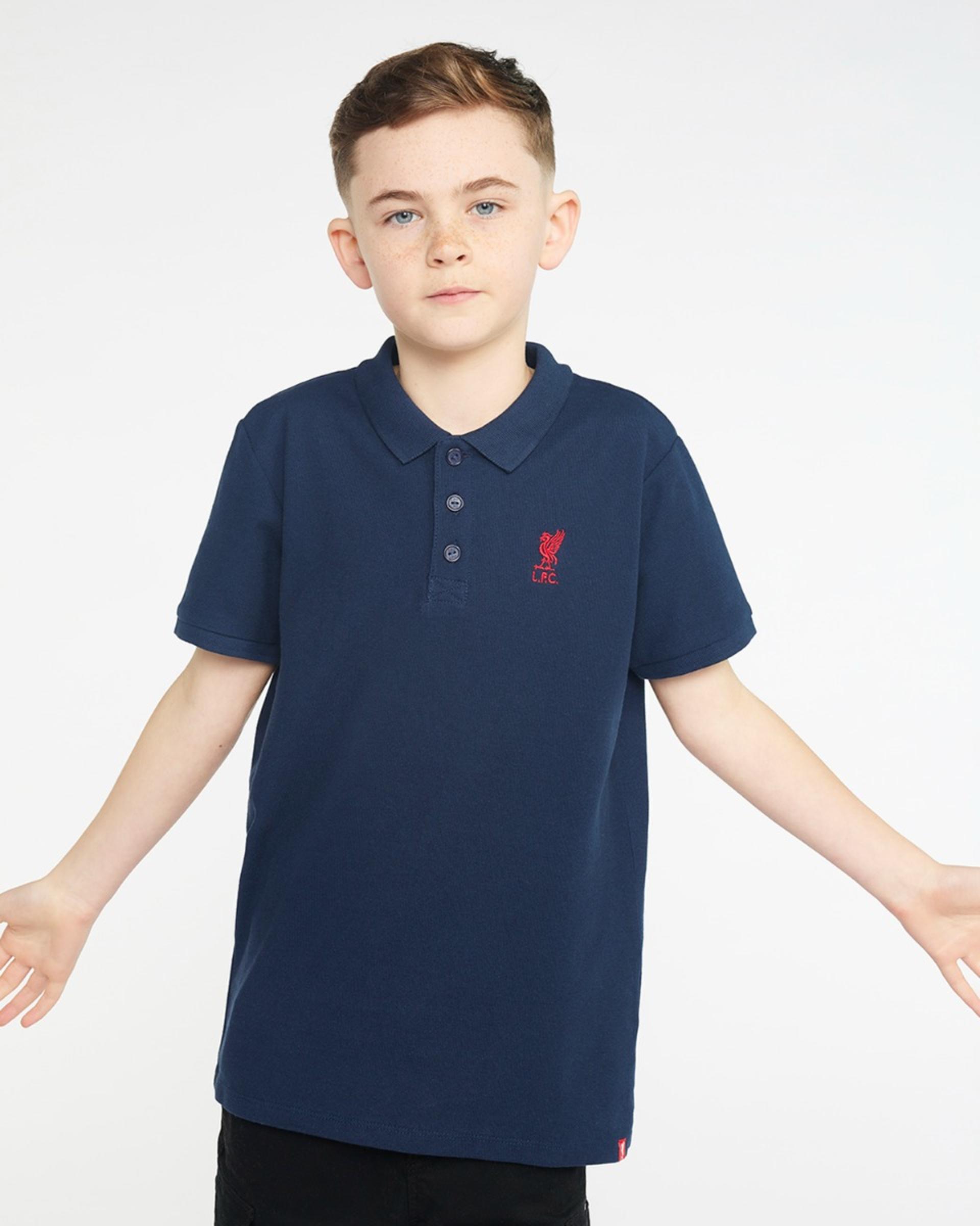 LFC Spædbørn Kortærmet Navy Polo - Image 1