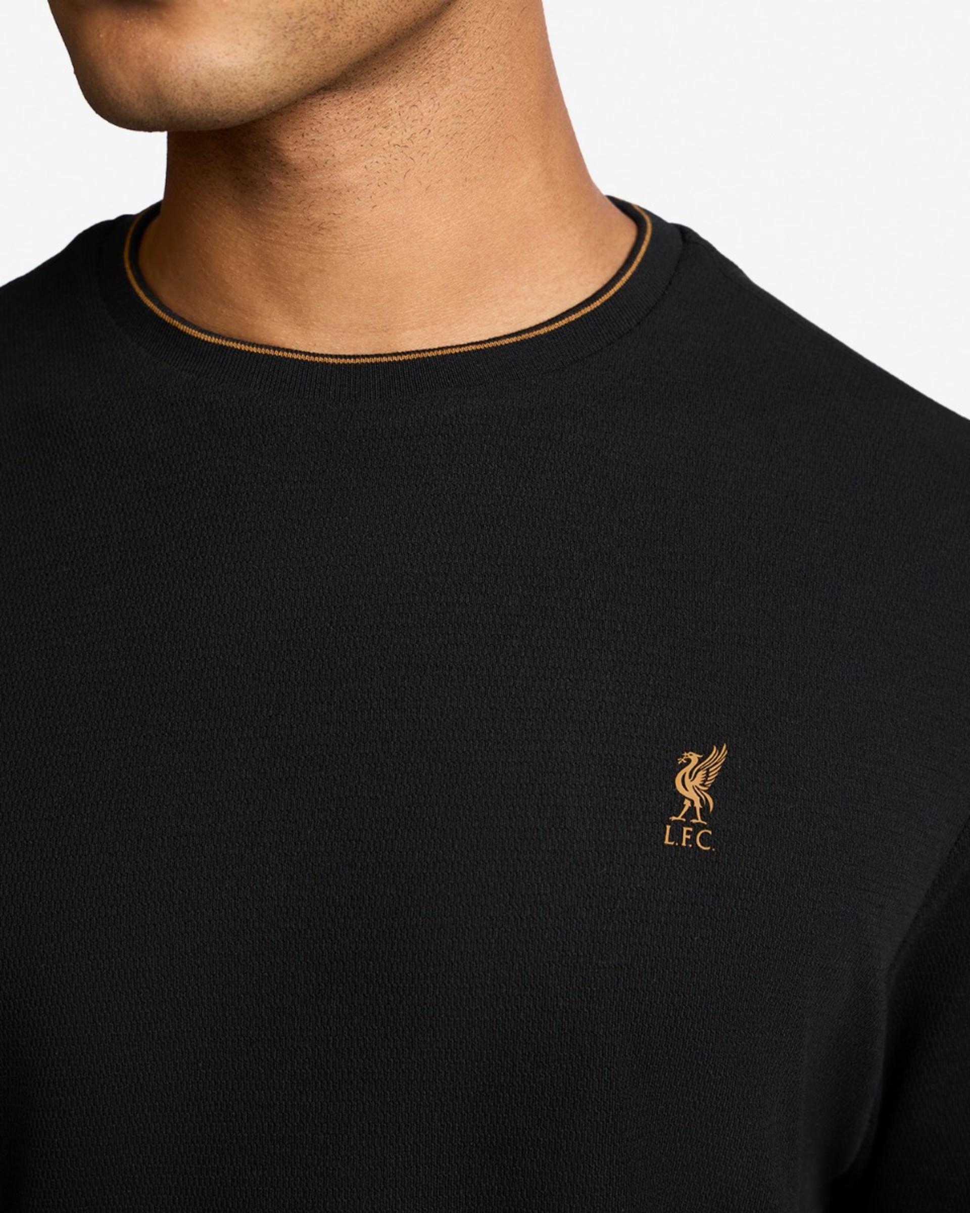 LFC Herre Strikket T-shirt Sort - Image 2