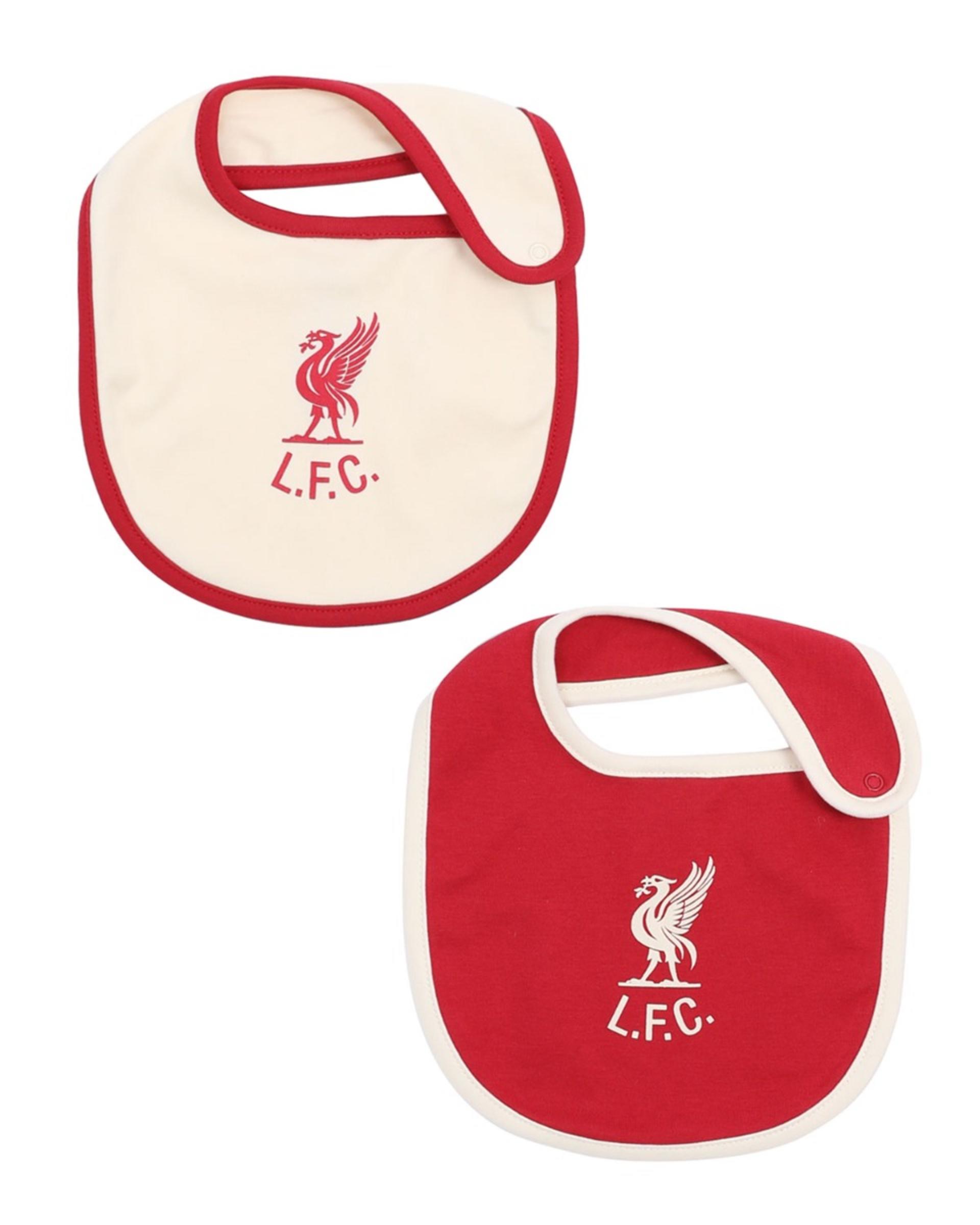 Baberos Shankly de LFC Baby, 2 unidades, color rojo - Image 1