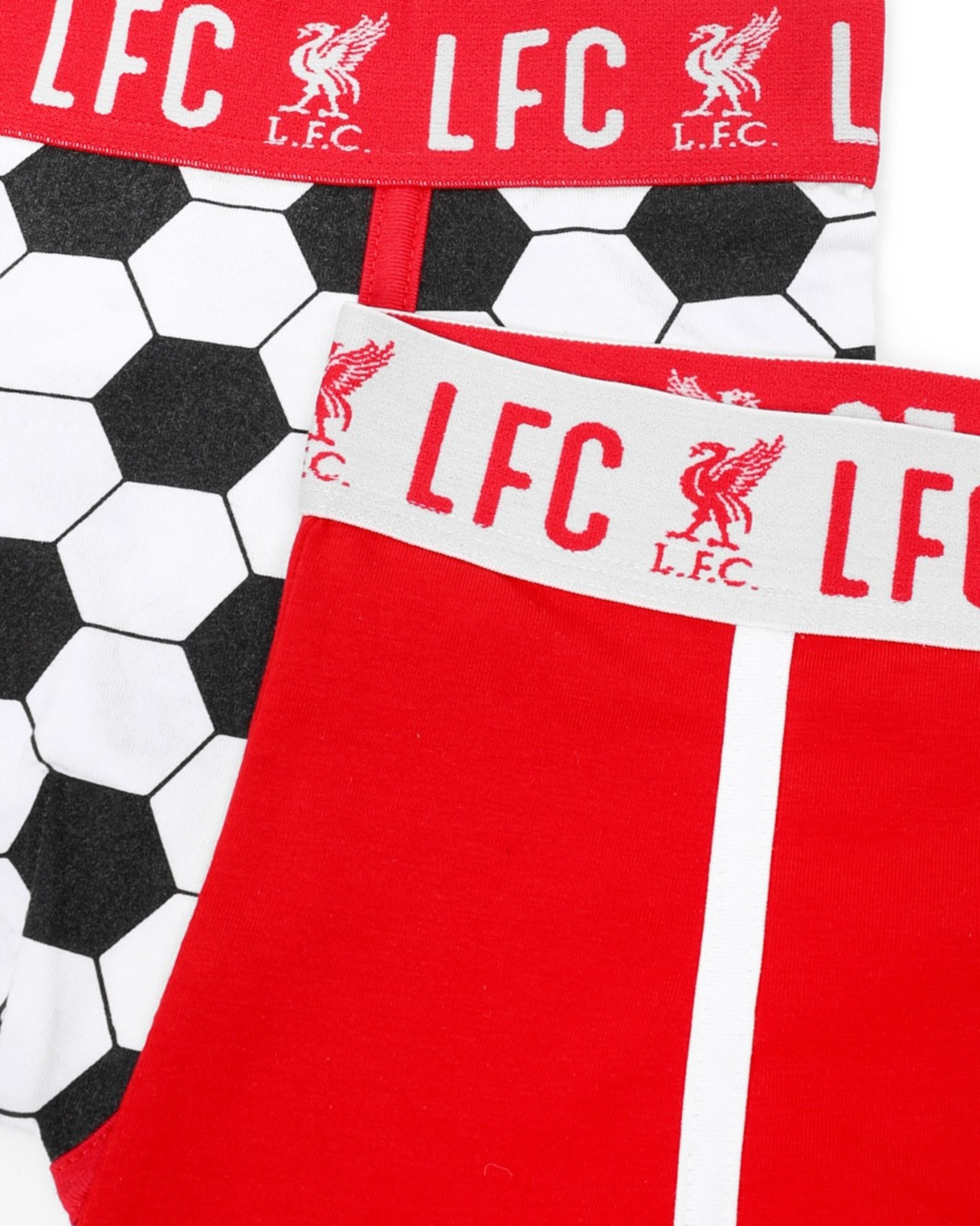 Lot de 2 caleçons design LFC Juniors, rouges - Image 2