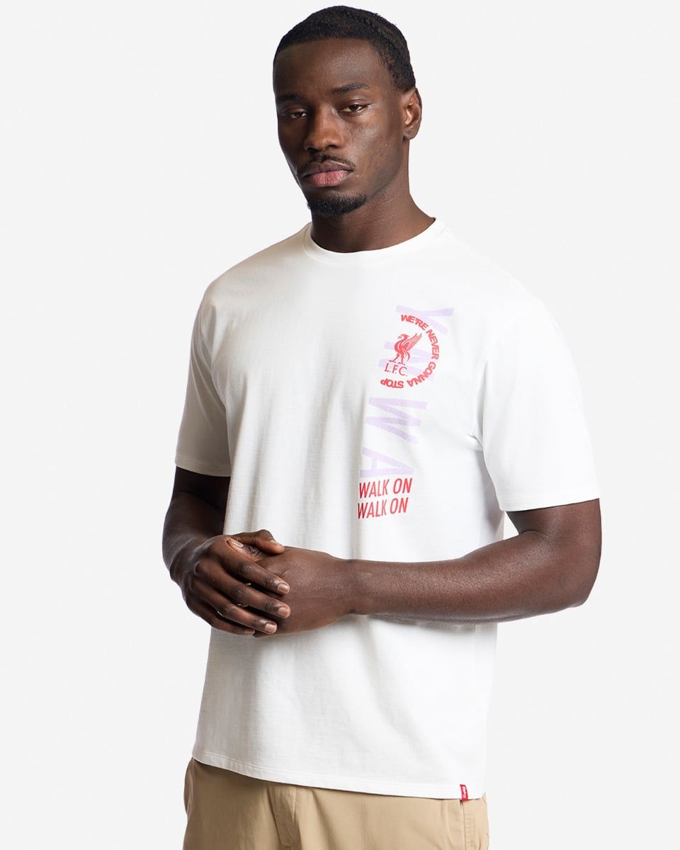 LFC Herr YNWA Tee Vit - Image 1
