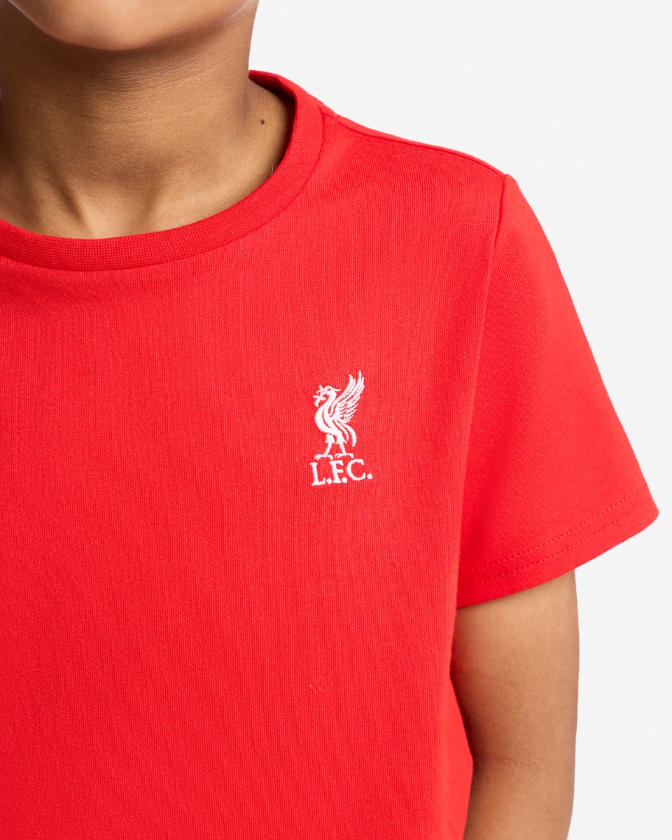 LFC Juniors Liverbird Emblem T-Shirt Rot - Image 2