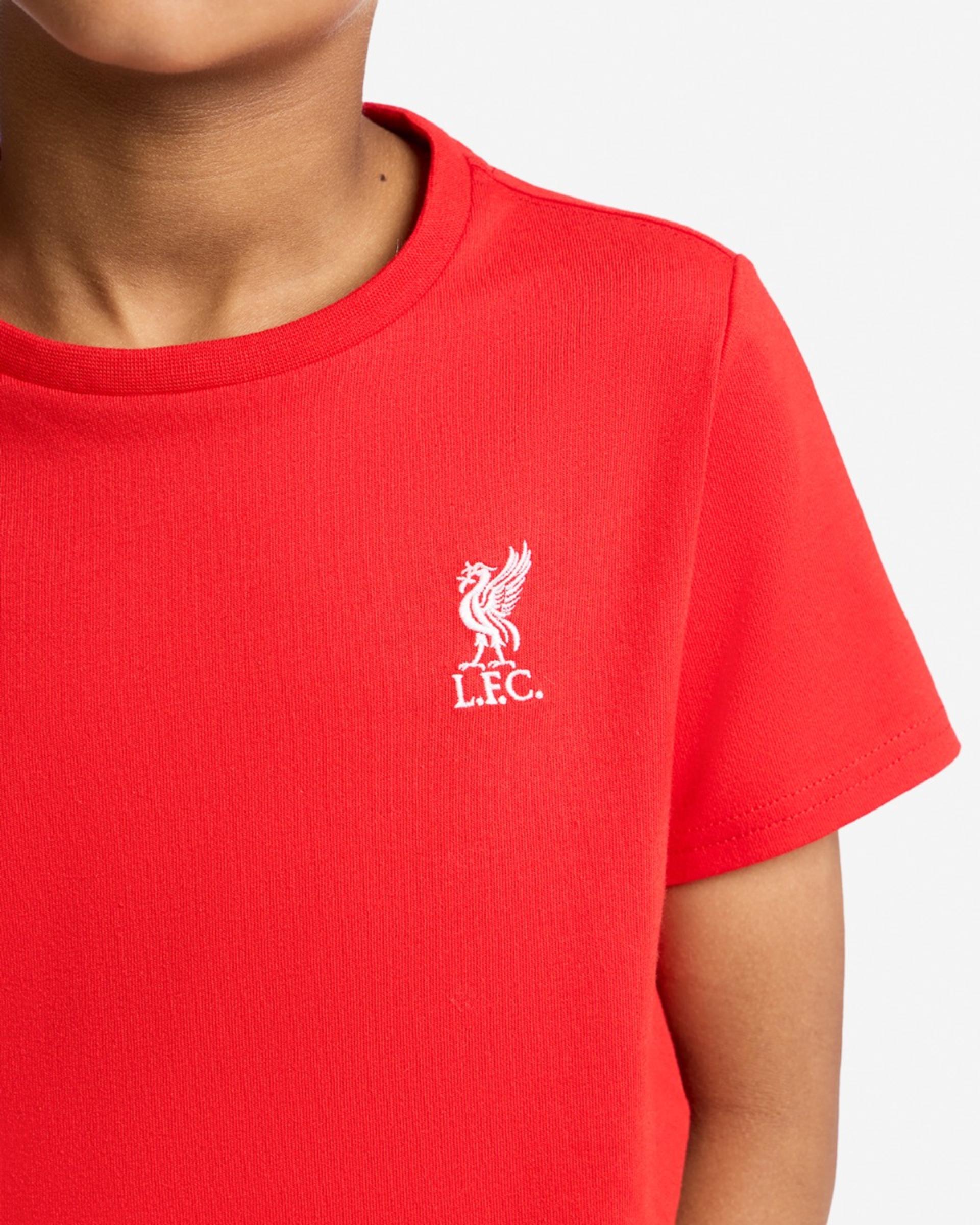 LFC Juniors Liverbird Emblem Tee Rød - Image 2