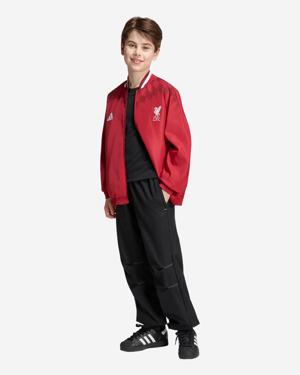 LFC adidas Stadium Track Top für Jugendliche 26/27, Aktiv, kastanienbraun - Image 3