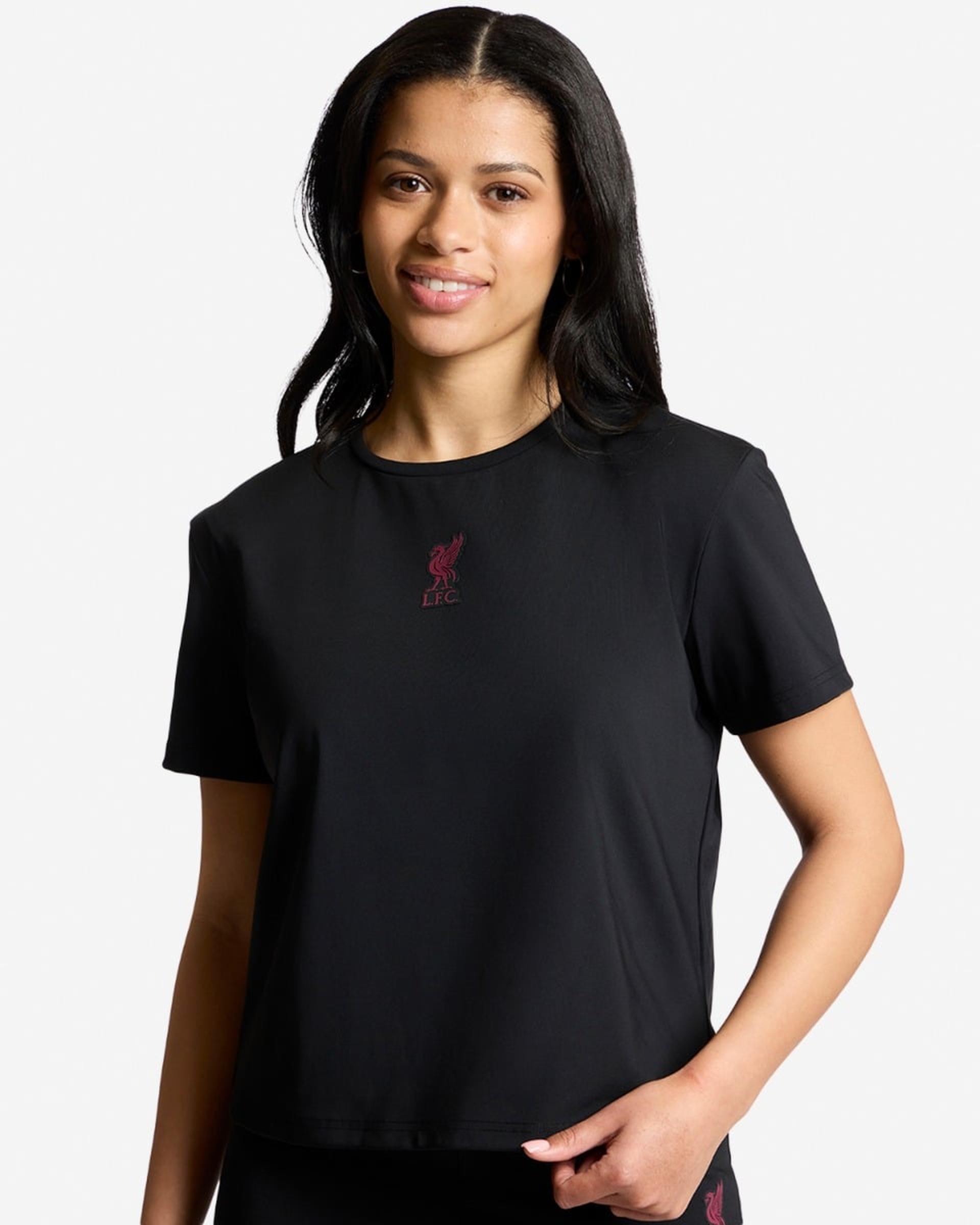 LFC Badge Tee til Kvinder Sort - Image 1