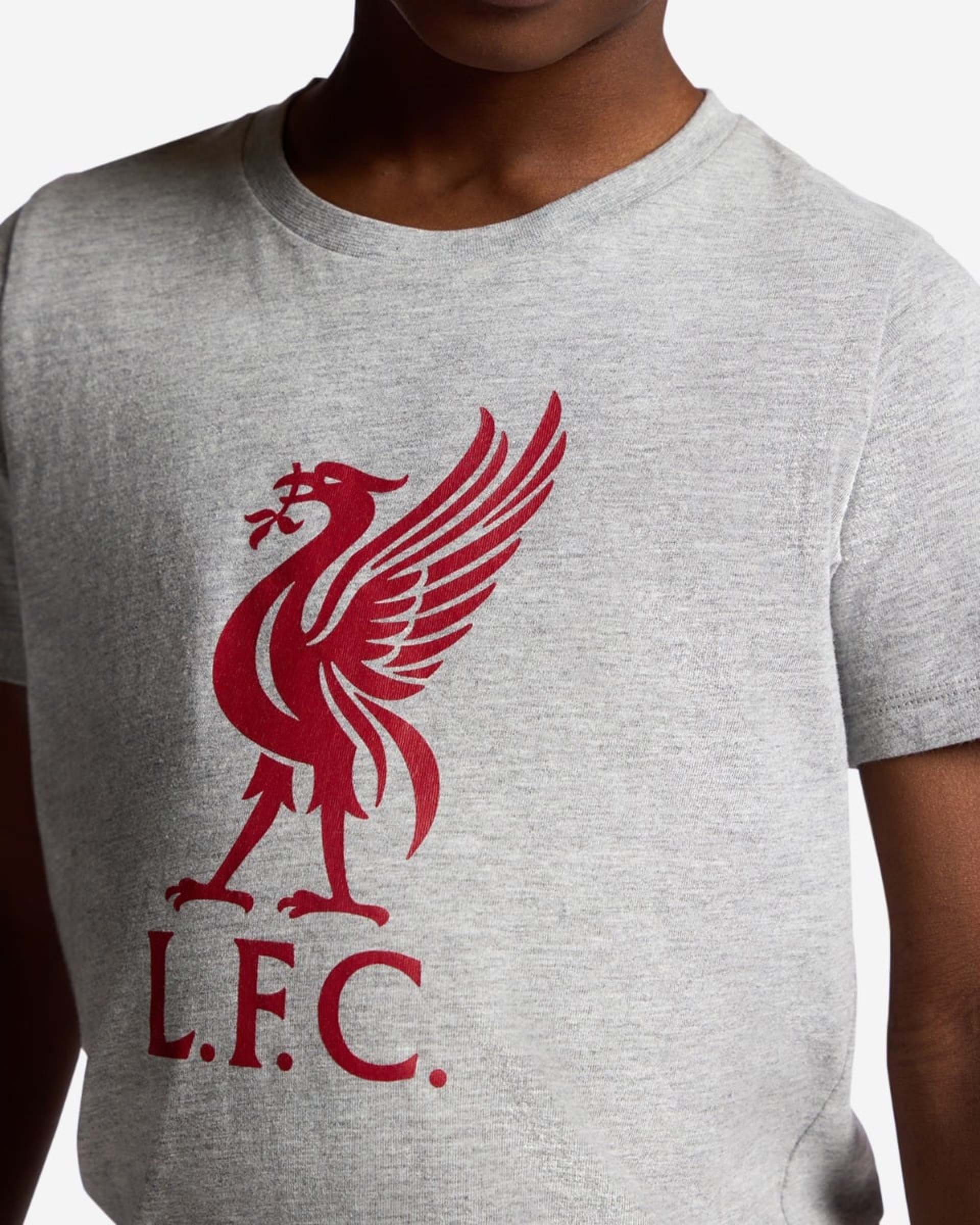 LFC Spædbørn Check Shorts Pyjamasæt Grå - Image 3