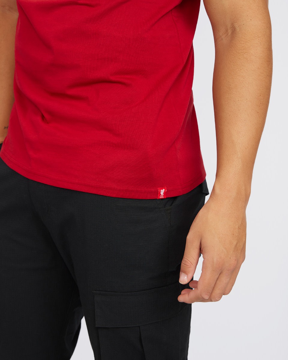LFC Mens Owen McVeigh Tee Vintage Red - Image 3