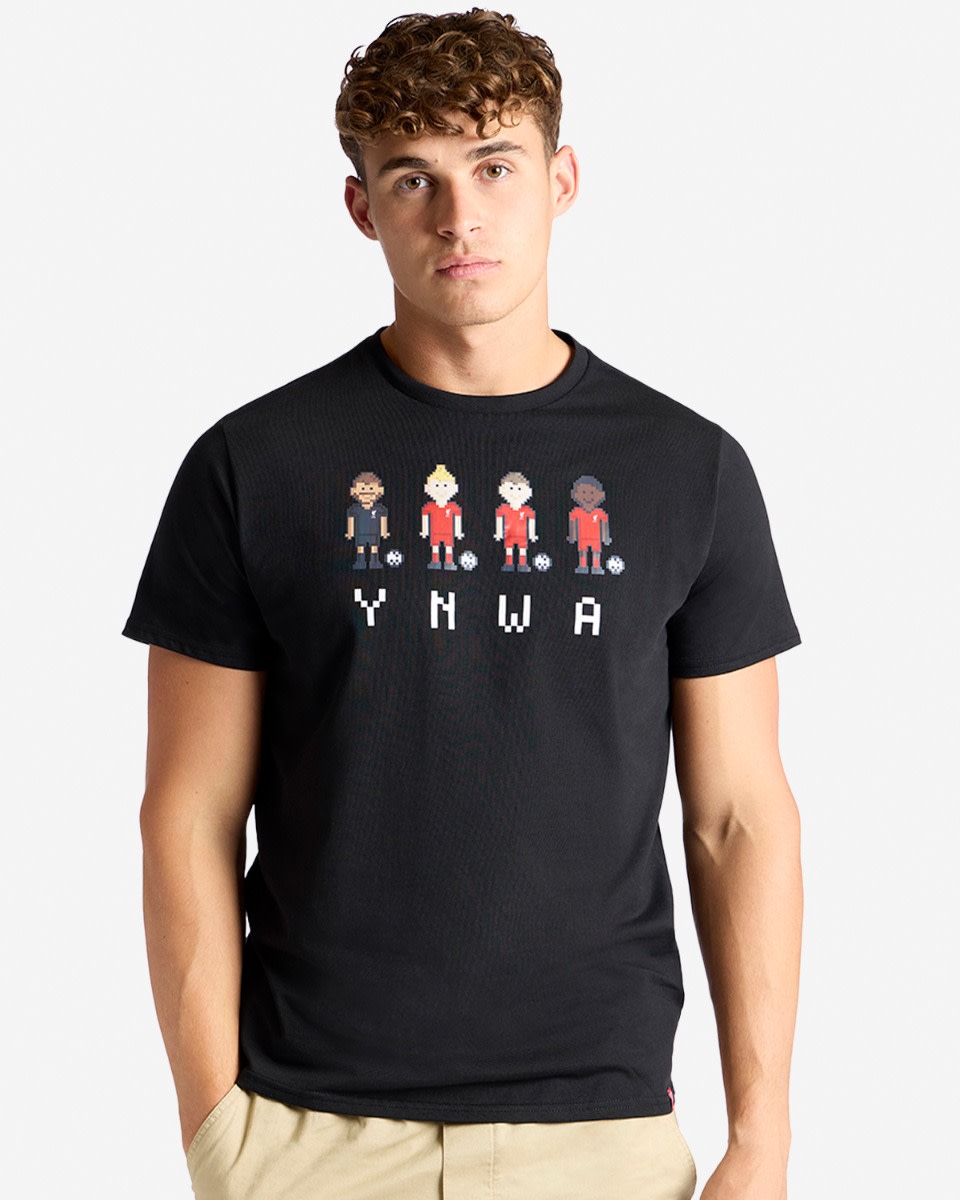 T-shirt Pixel Player du LFC pour homme, noir - Image 1