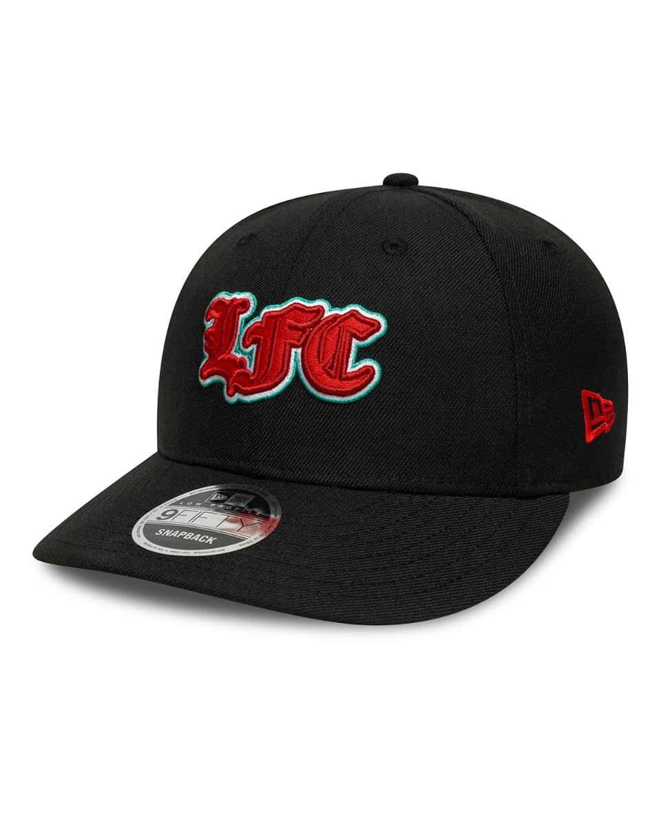 Casquette LFC New Era 9FIFTY avec monogramme, noire - Image 1