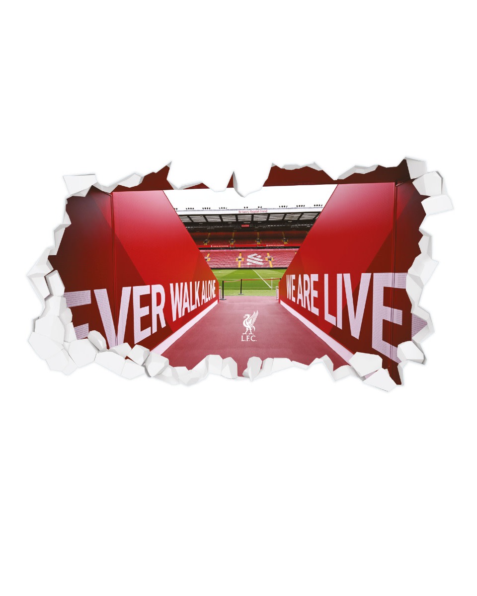 Grand autocollant mural LFC - Image 1