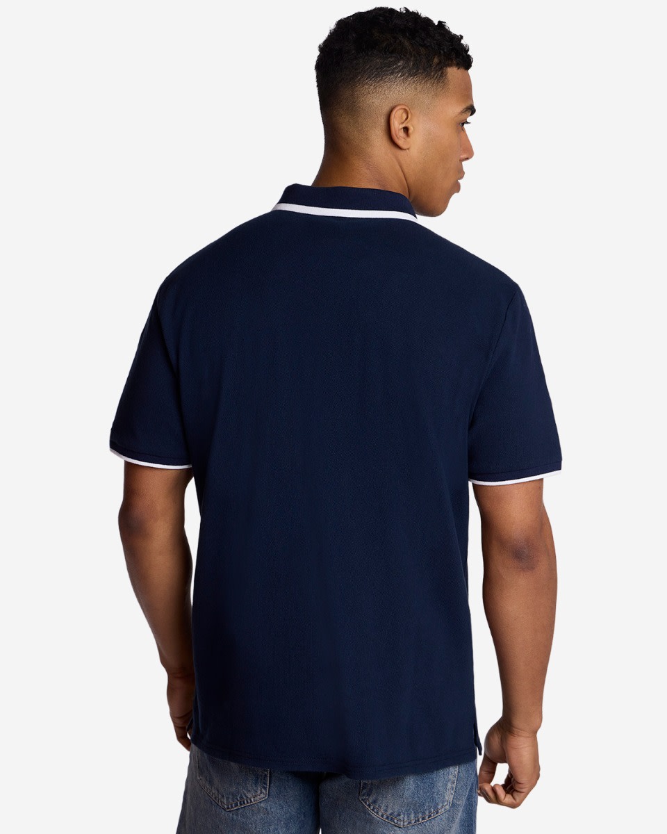 LFC Voksne Chevron Polo Shirt Navy - Image 2