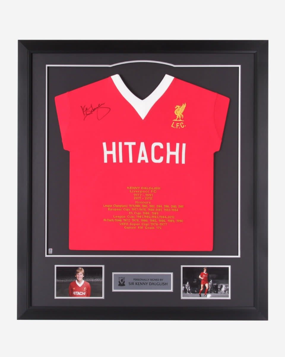 LFC 签名的 Dalglish 荣誉球衣 - Image 1