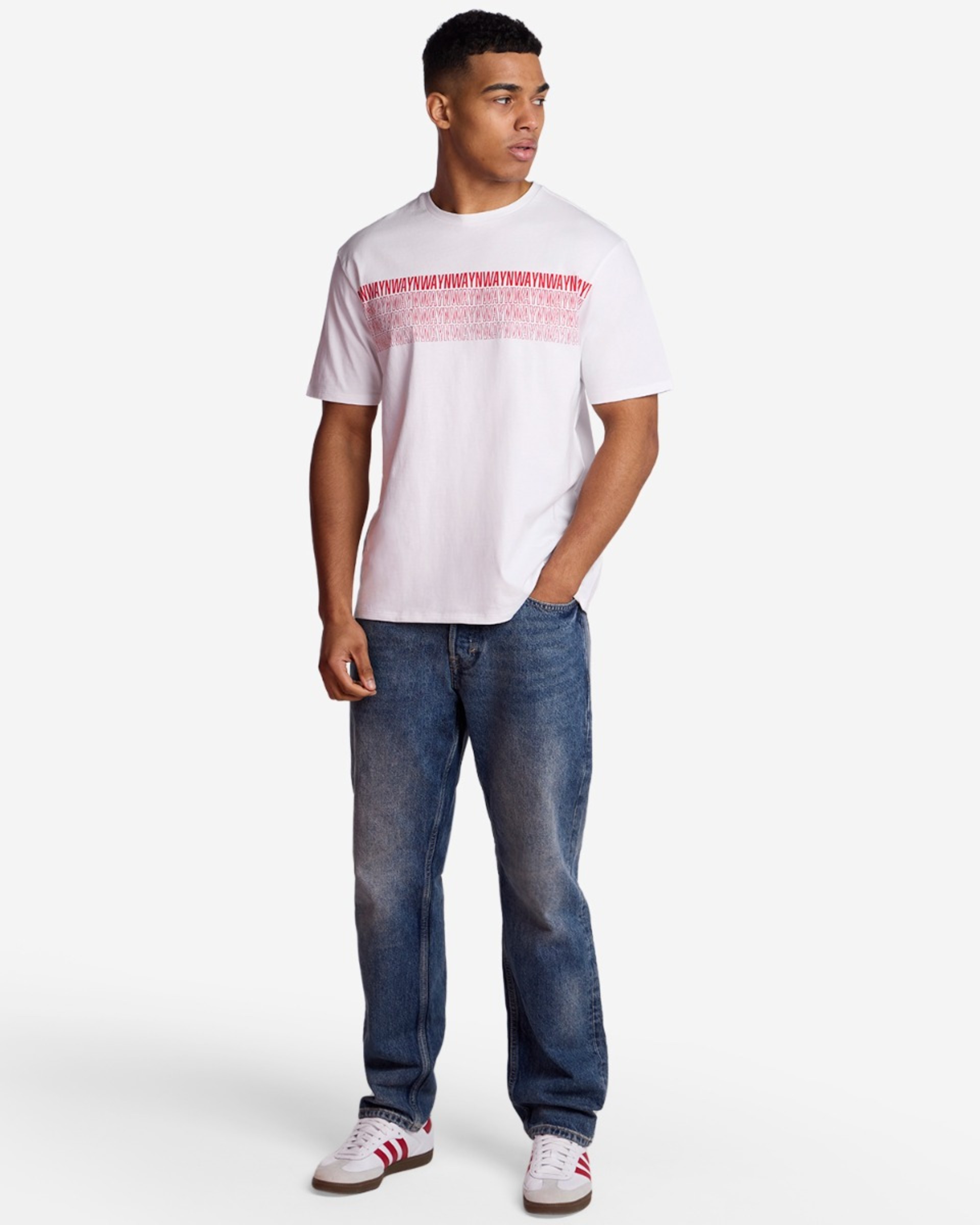LFC Adults YNWA Graphic Tee Hvid - Image 4