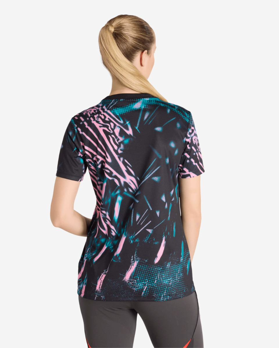 LFC adidas Womens 25/26 Pre-Match Top Black - Image 2