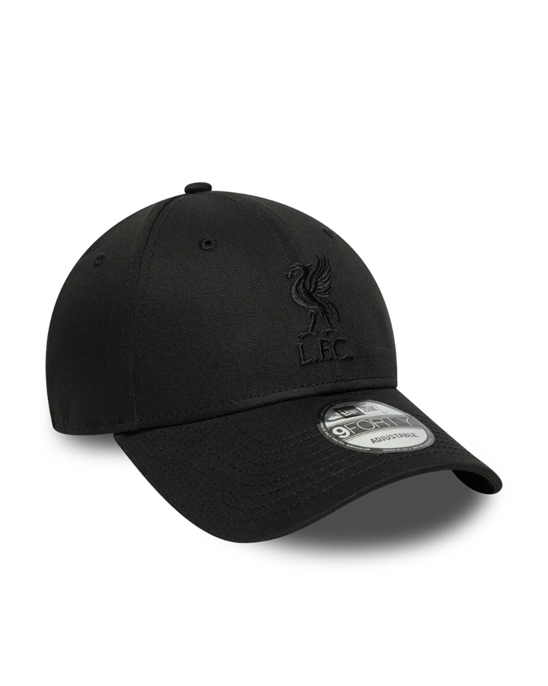Casquette ajustable LFC New Era noir sur noir 9FORTY - Image 2
