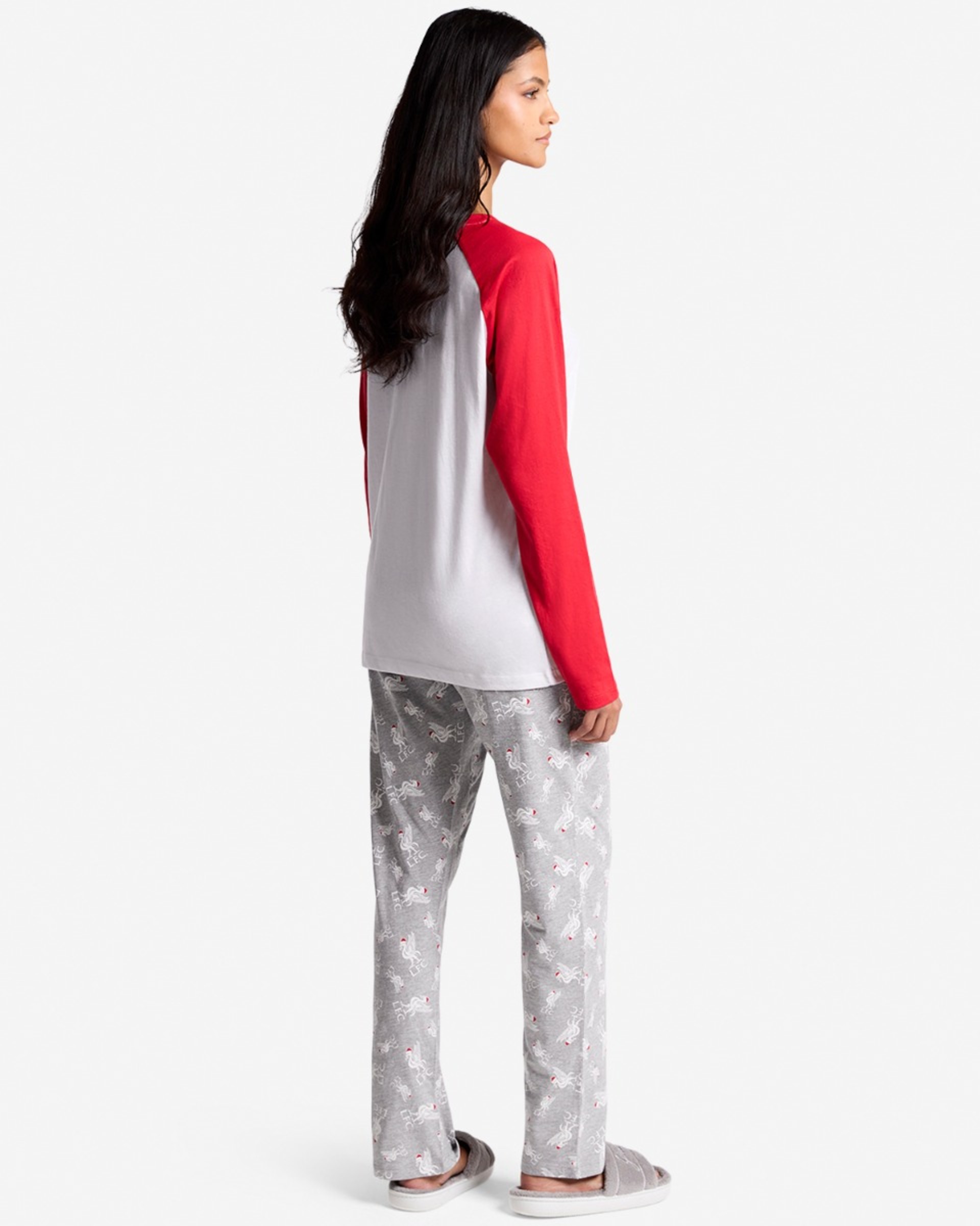 LFC Julepyjamas til kvinder rød - Image 2