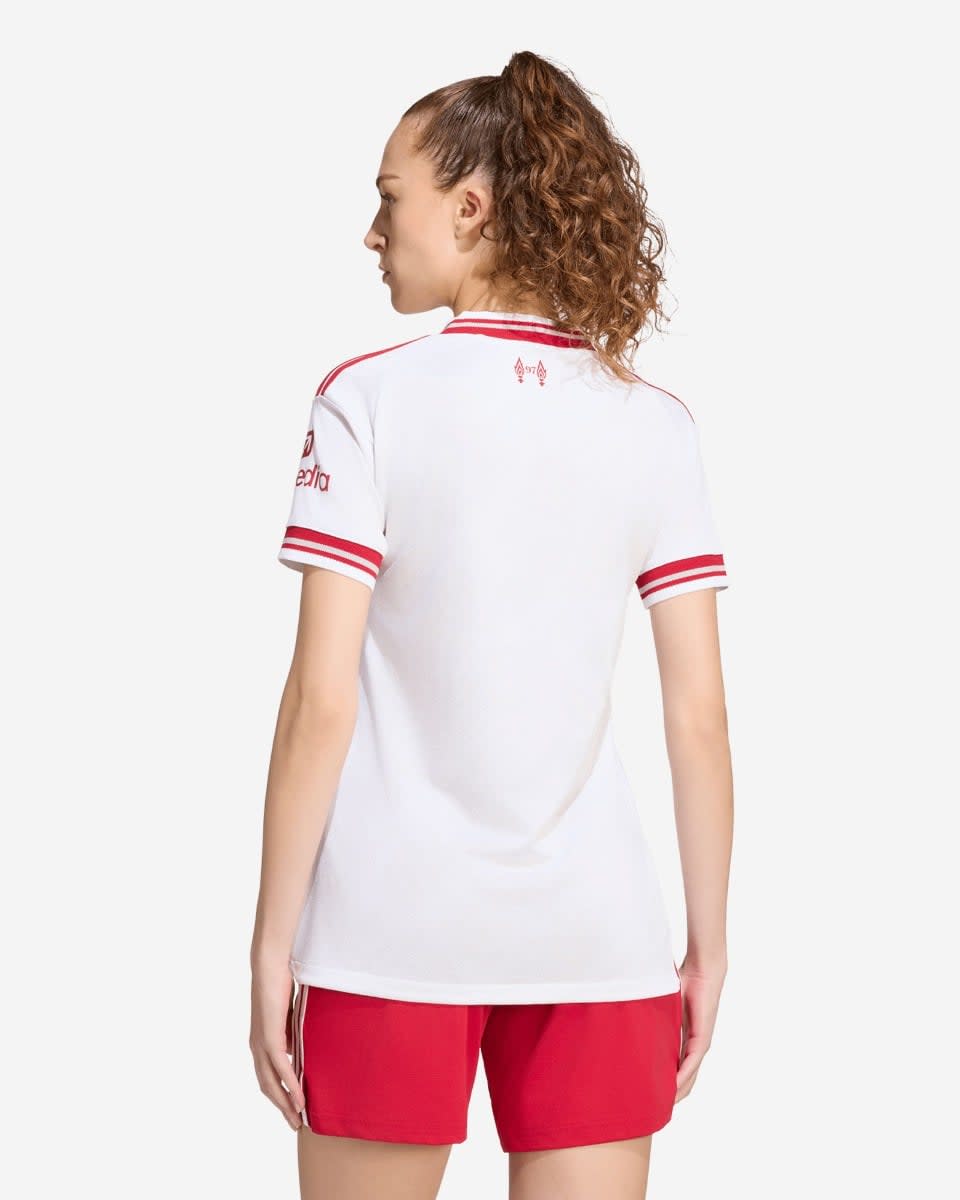 LFC adidas Womens 26/27 Authentic Away Jersey - Image 2