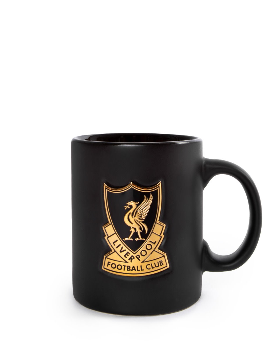 LFC Matte Gold Crest Mug - Image 3