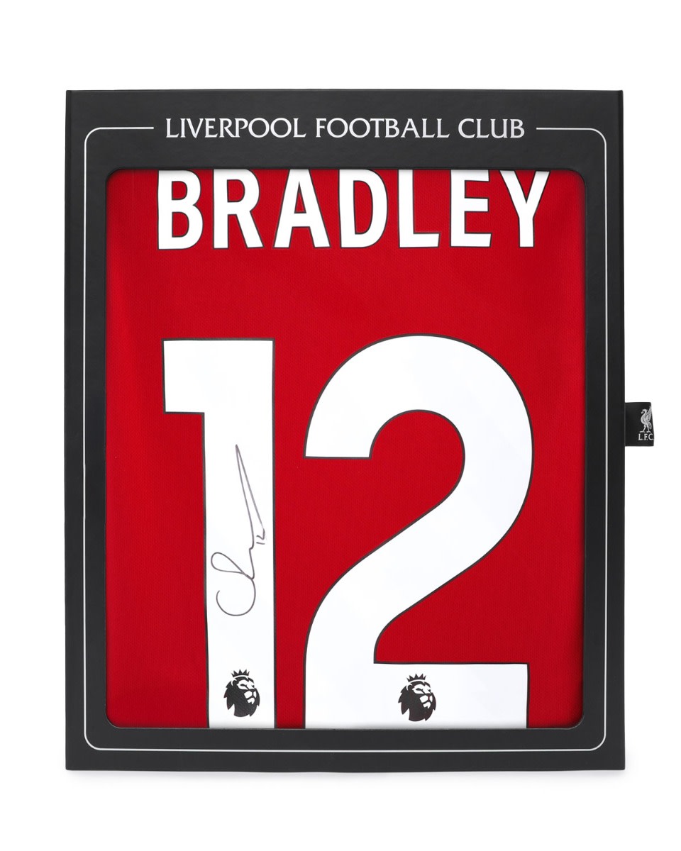 LFC Signerad 25/26 Bradley Boxad skjorta - Image 1